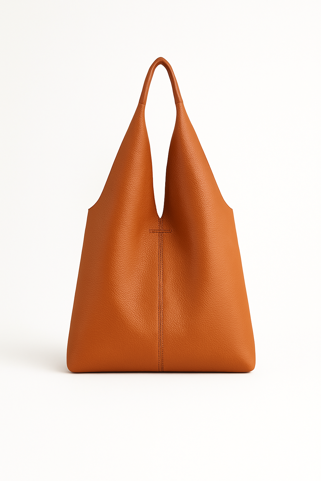 Bolso minimalista en V - Camell