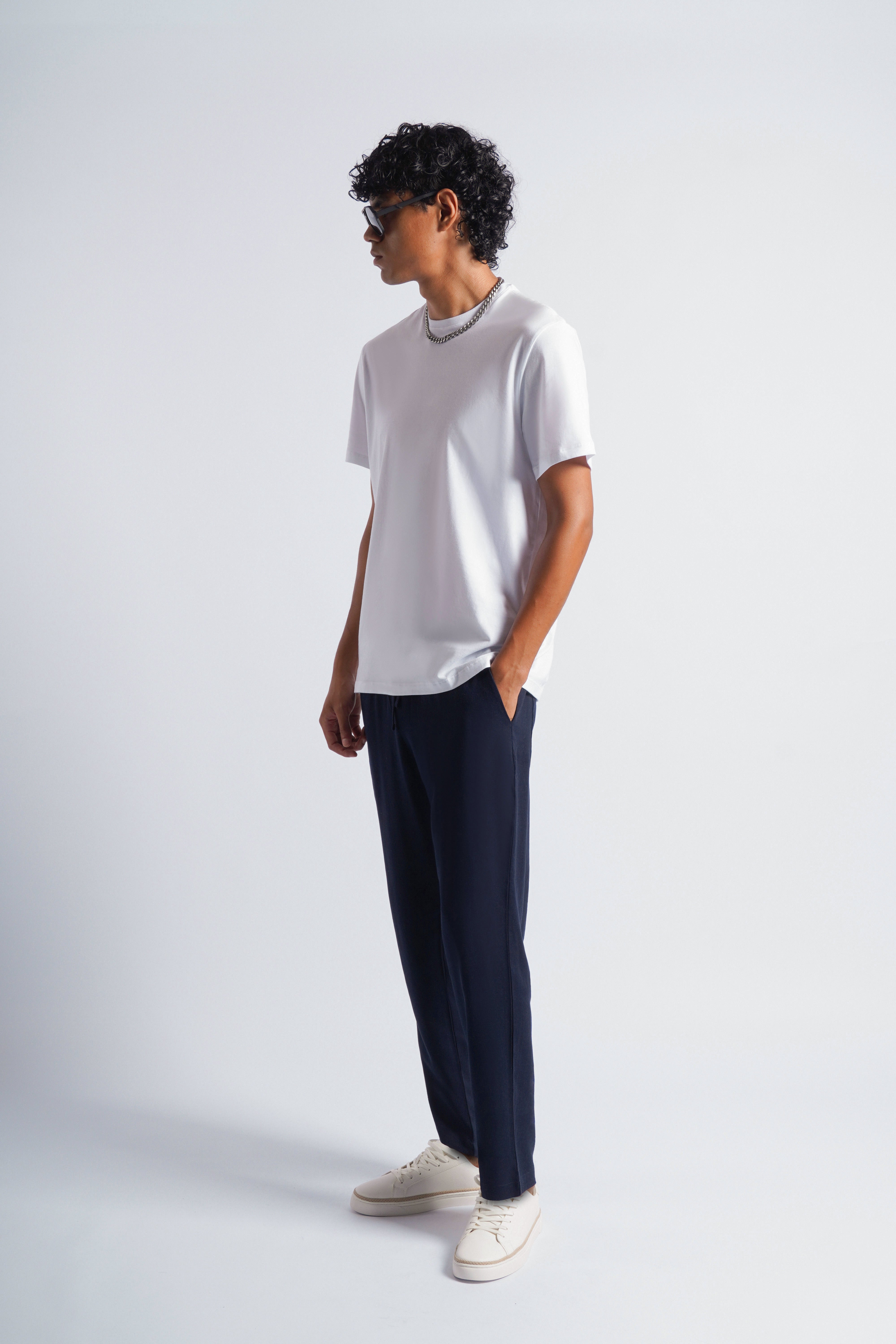 Polo Básico Regular - Blanco