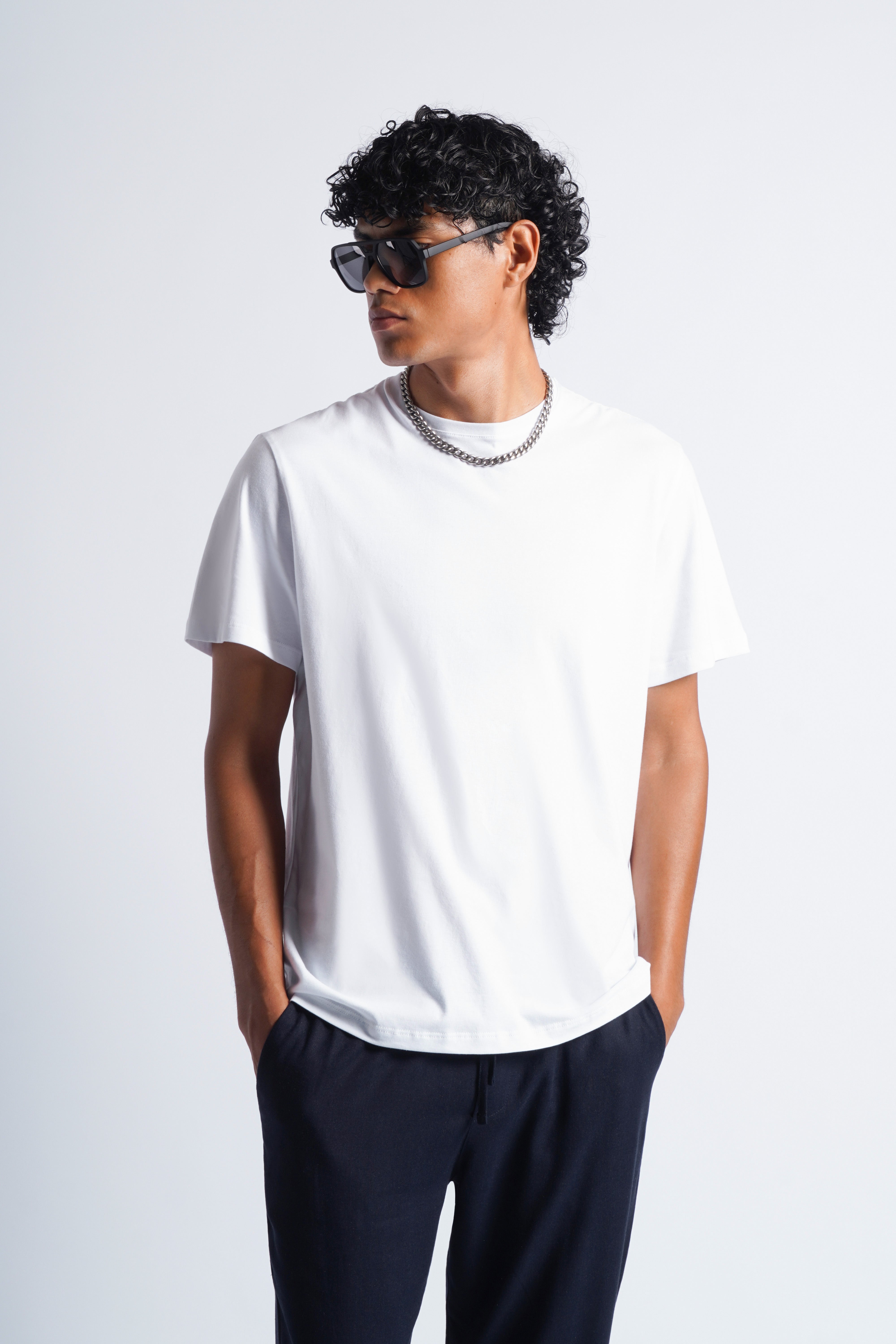 Polo Básico Regular - Blanco