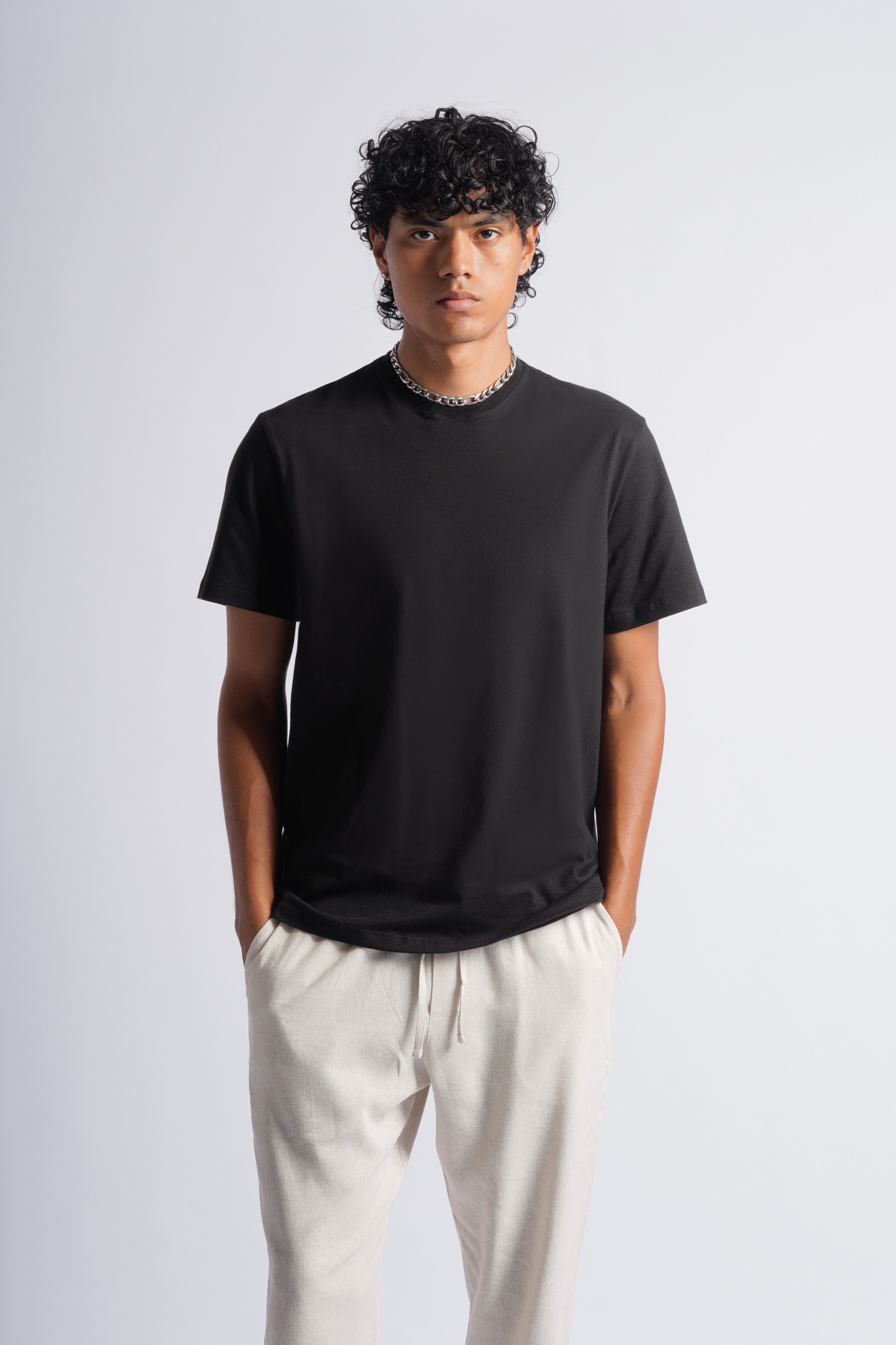 Polo Básico Regular - Negro