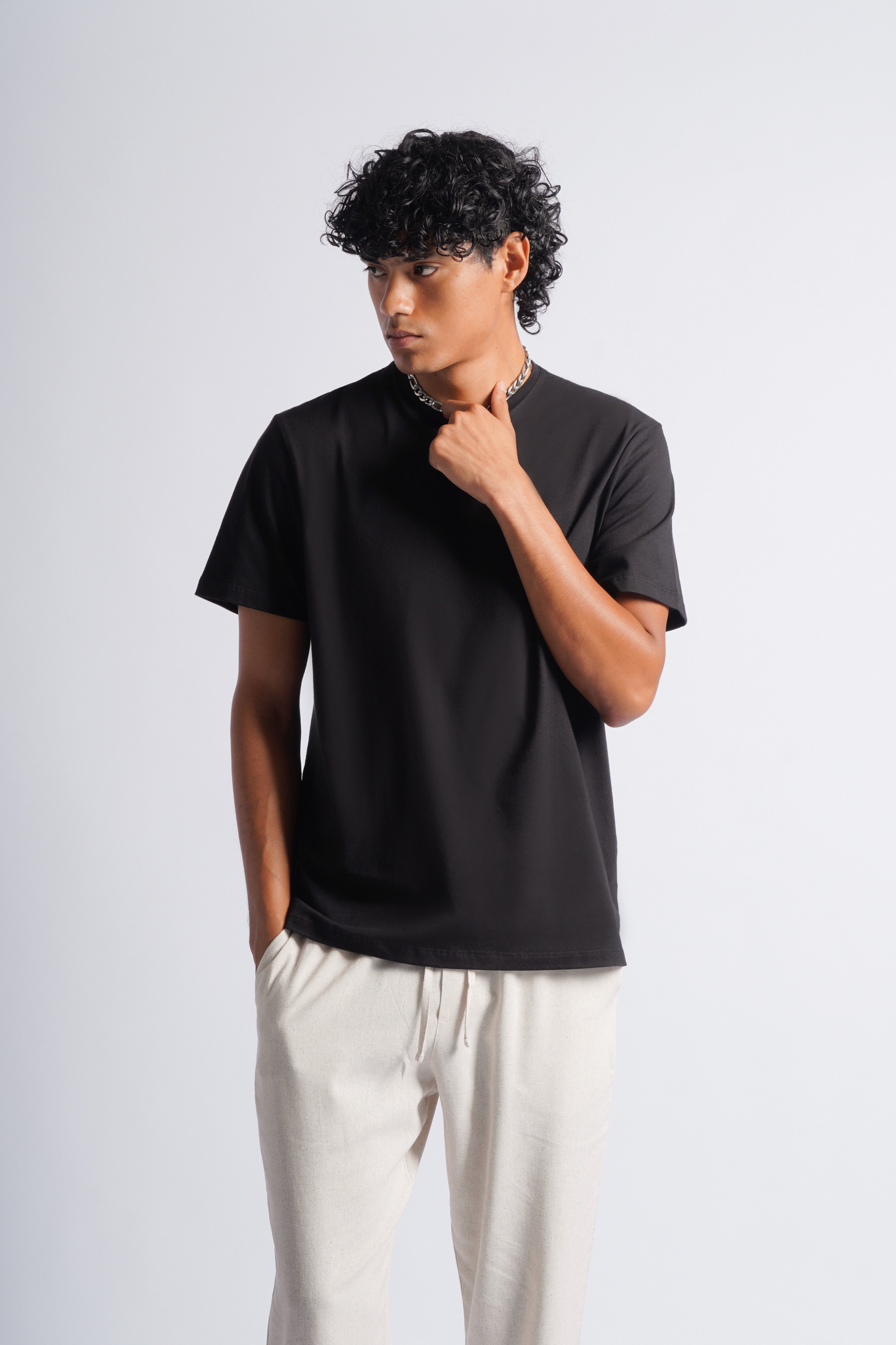 Polo Básico Regular - Negro
