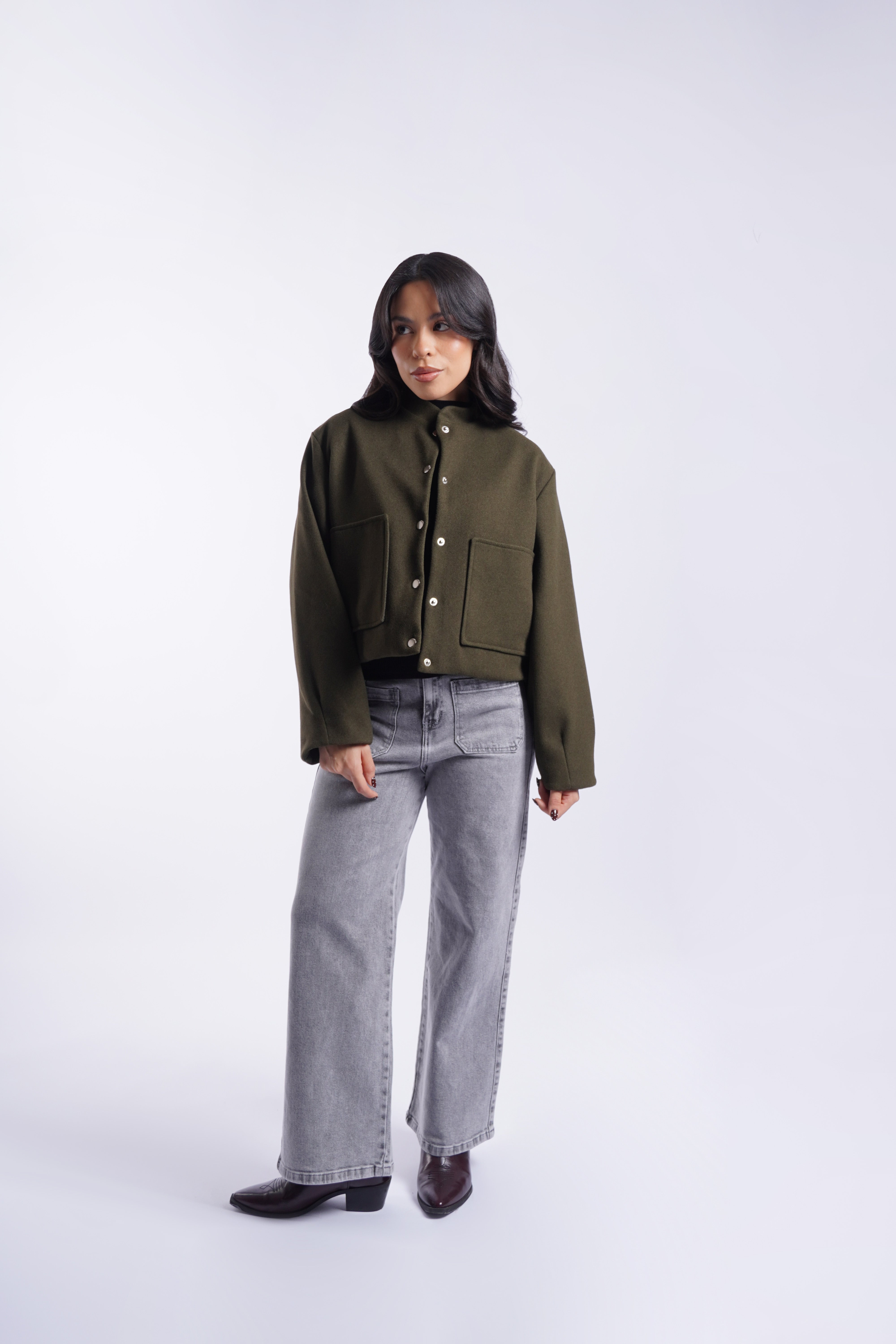 Casaca Bomber - Verde