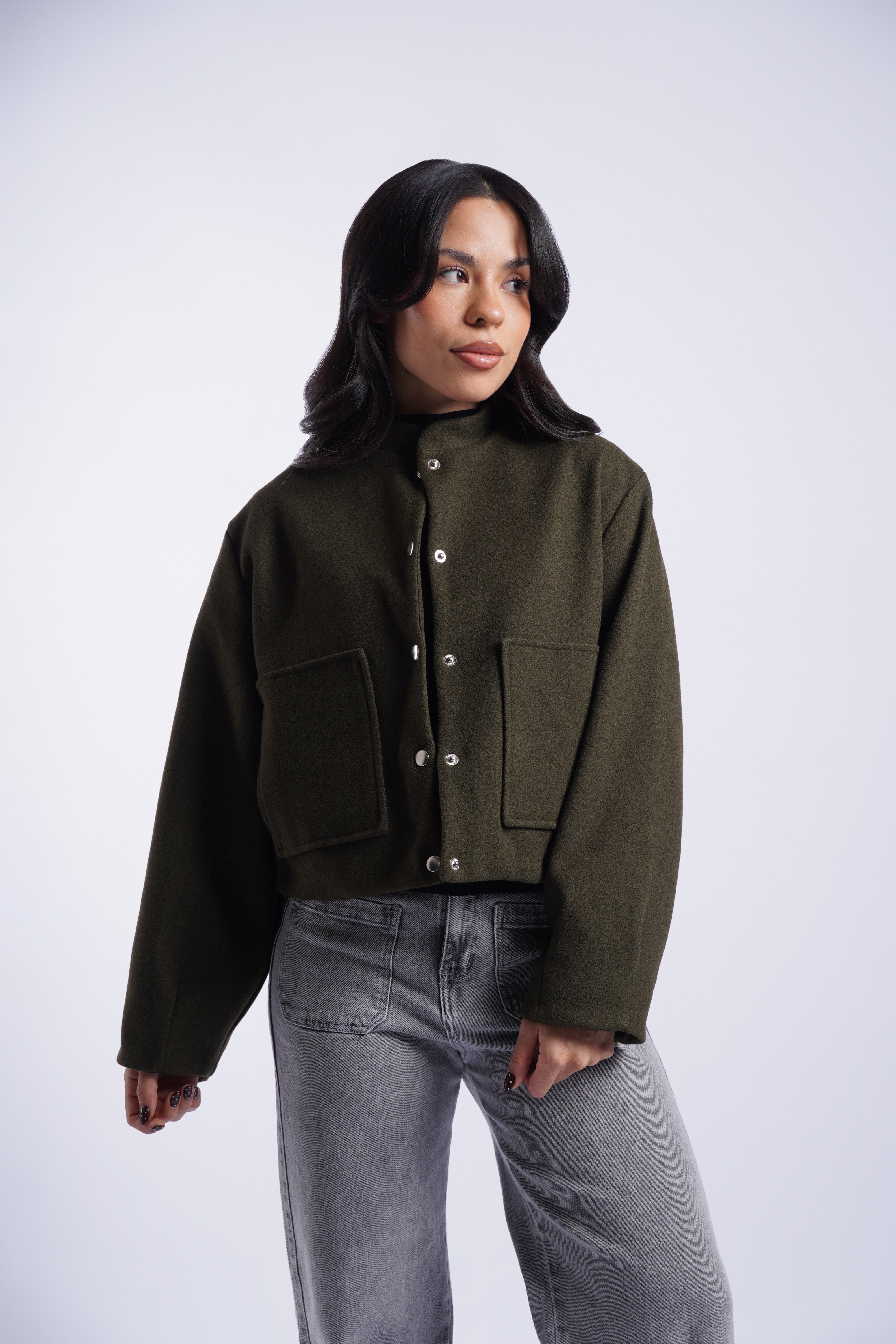 Casaca Bomber - Verde