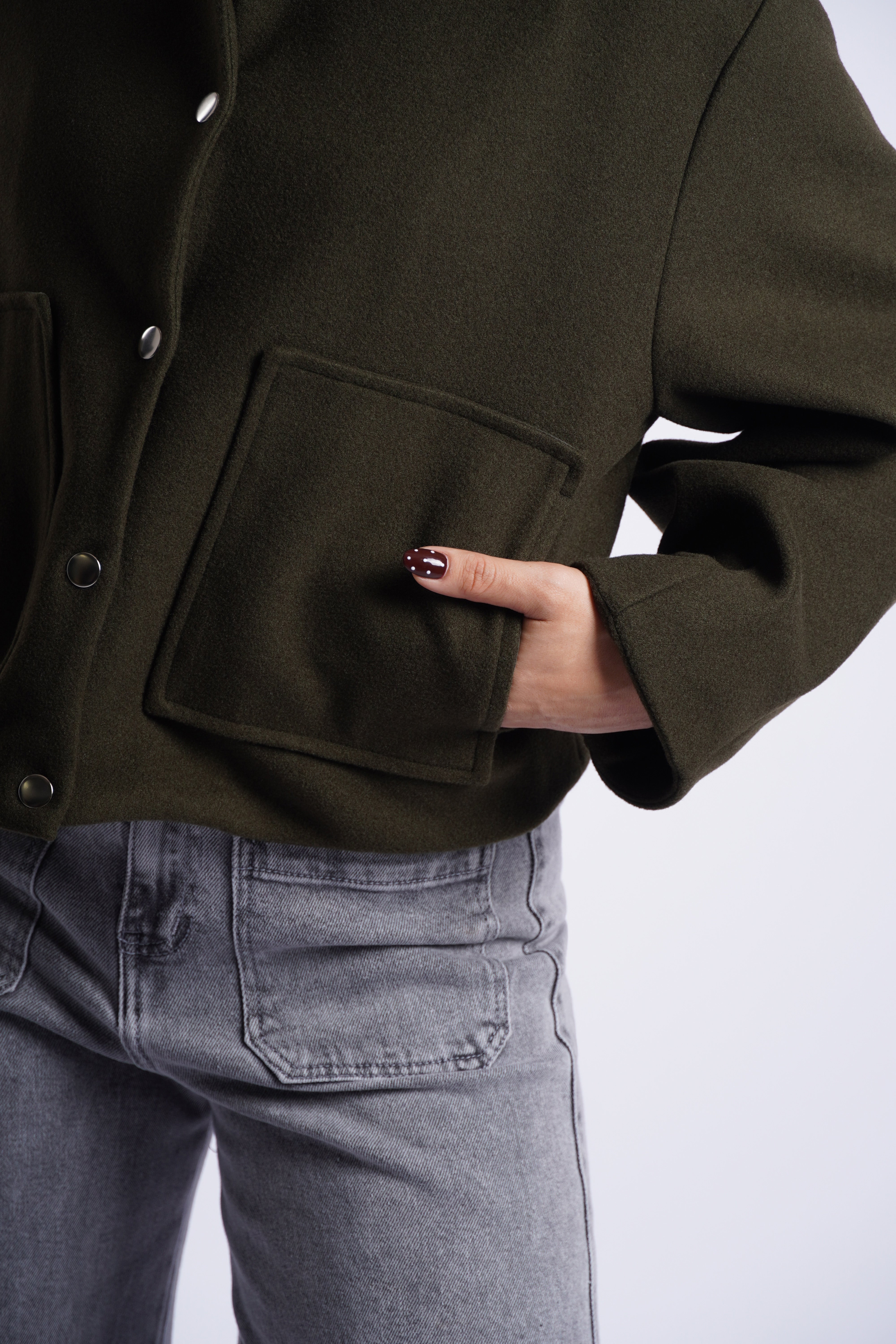 Casaca Bomber - Verde