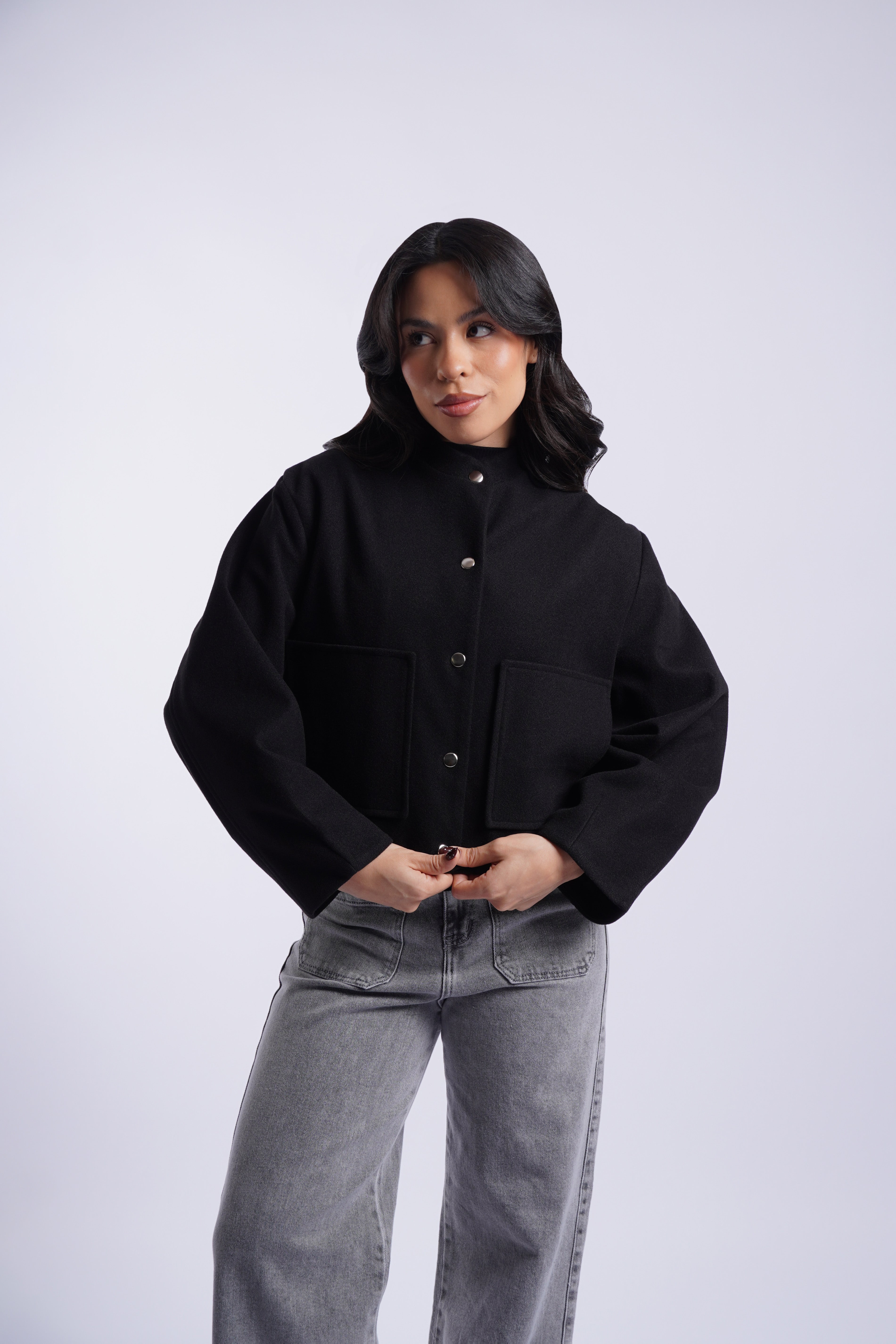 Casaca Bomber - Negro