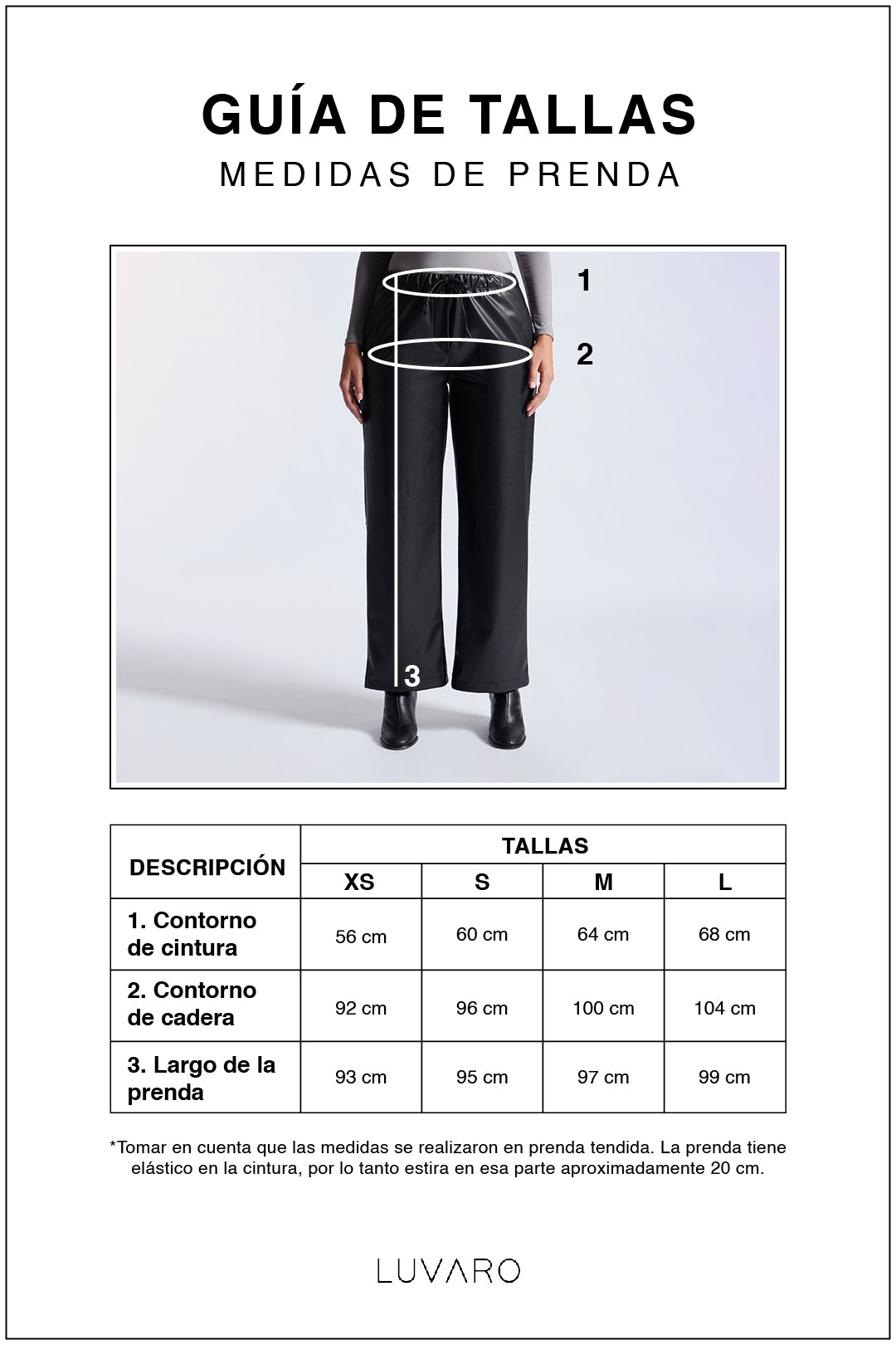 Pantalón Leather - Negro