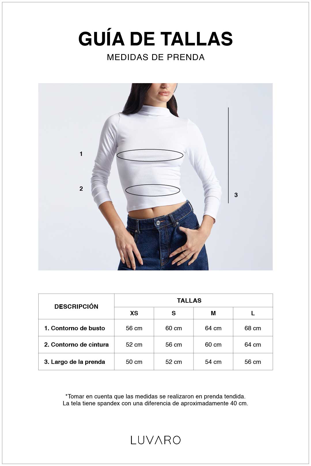 Camiseta Cuello Alto - Beige