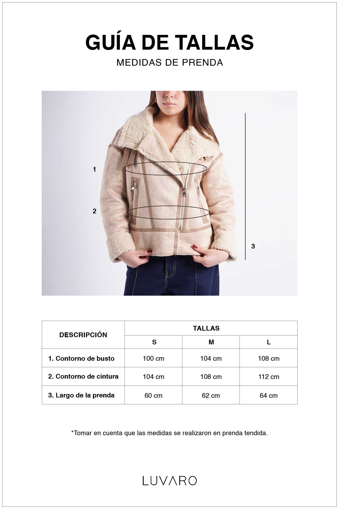 Casaca Hebillas con Peluche - Beige