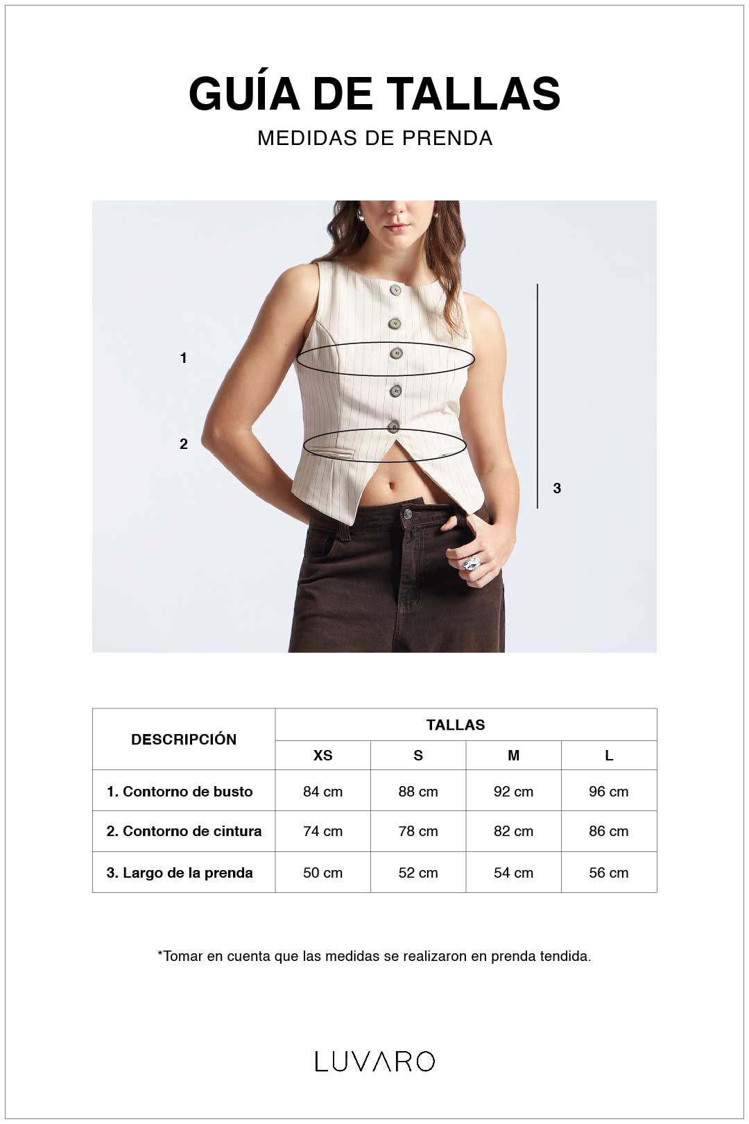 Chaleco Sastre - Arena con Azul