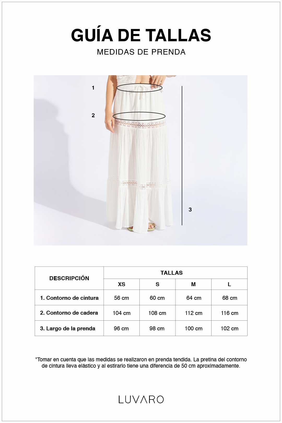Falda Midi con Adornos - Perla