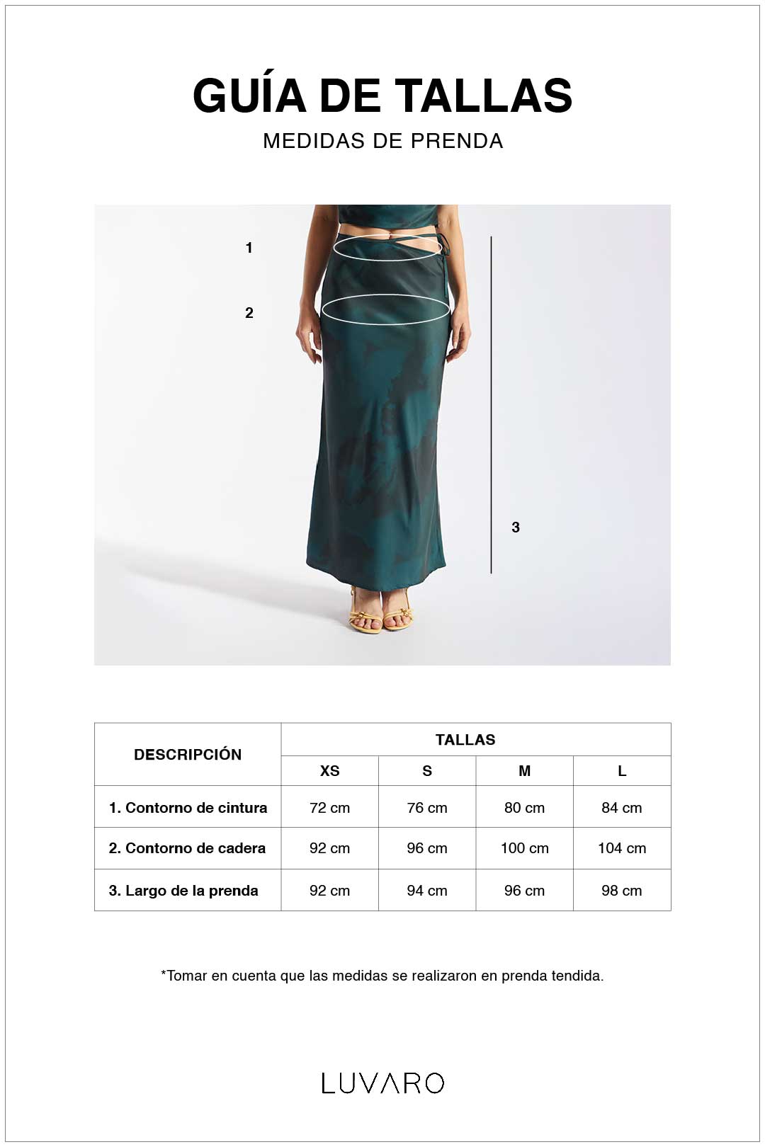 Falda Midi con Regulador - Marrón con Perla