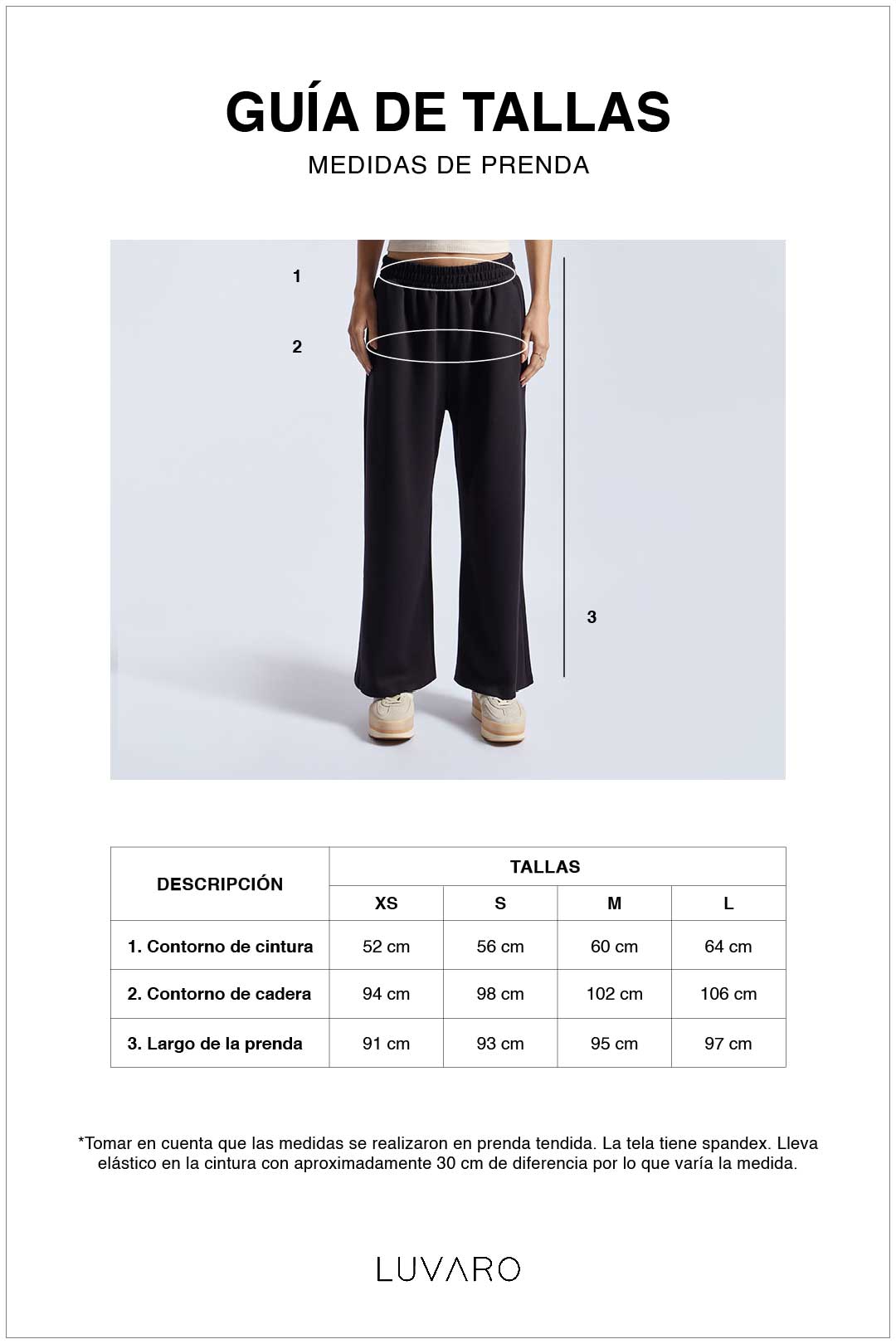 Pantalón Básico Elástico - Acero