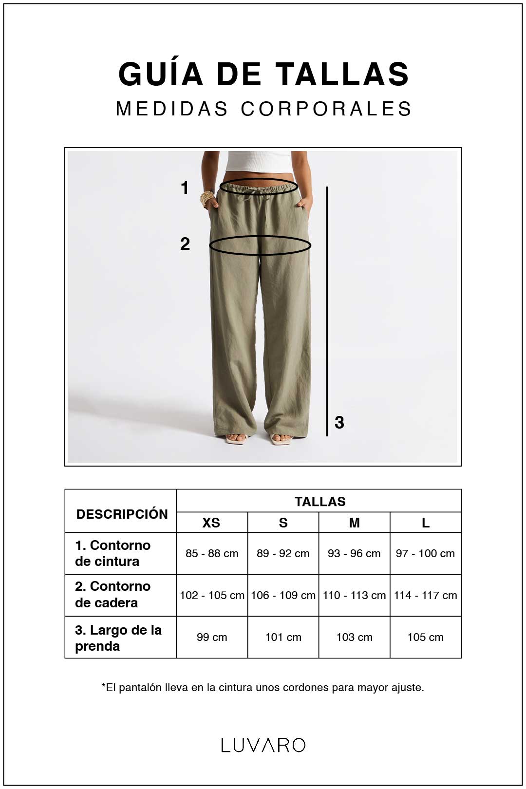 Pantalón Comfy Lino - Negro