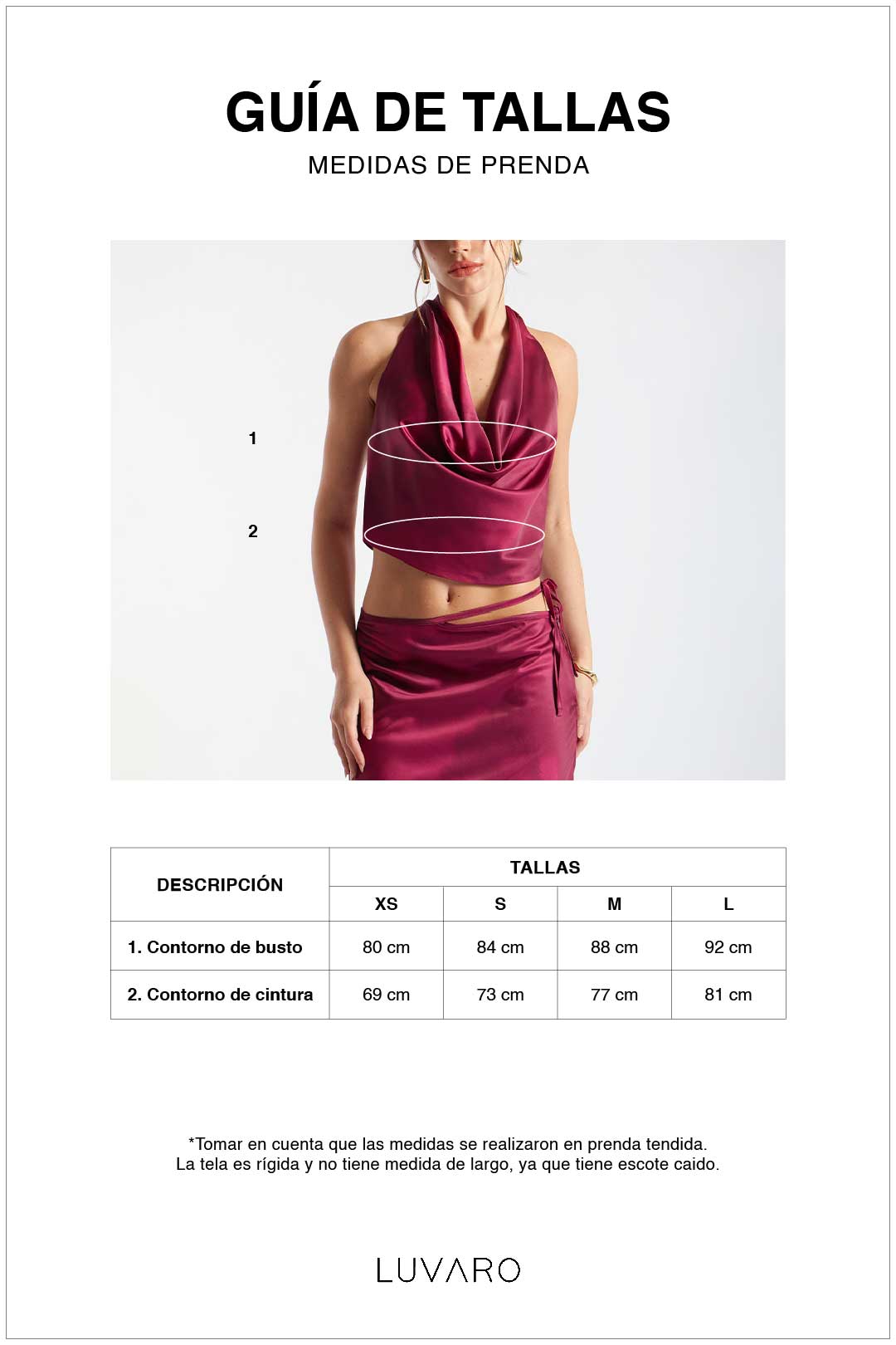 Top Halter Drapeado - Marrón con Perla