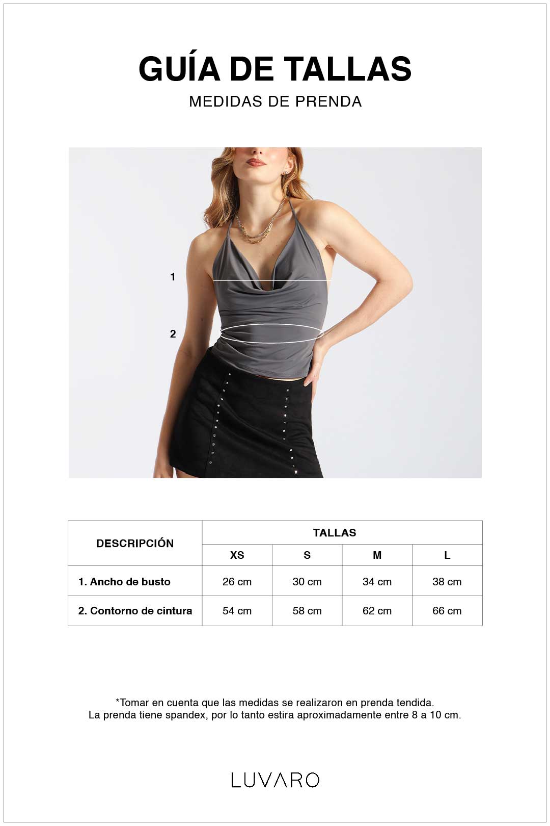 Top Halter Drapeado Básico - Plomo Oscuro