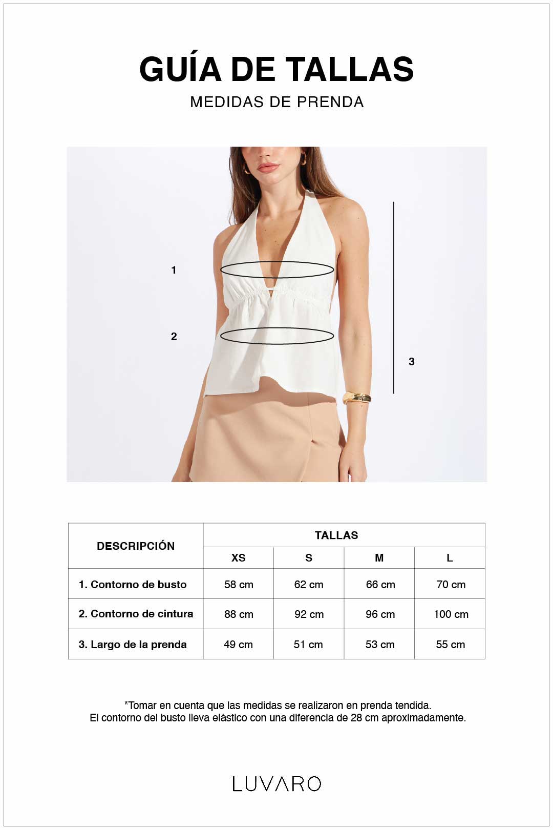 Top Halter Lino - Perla