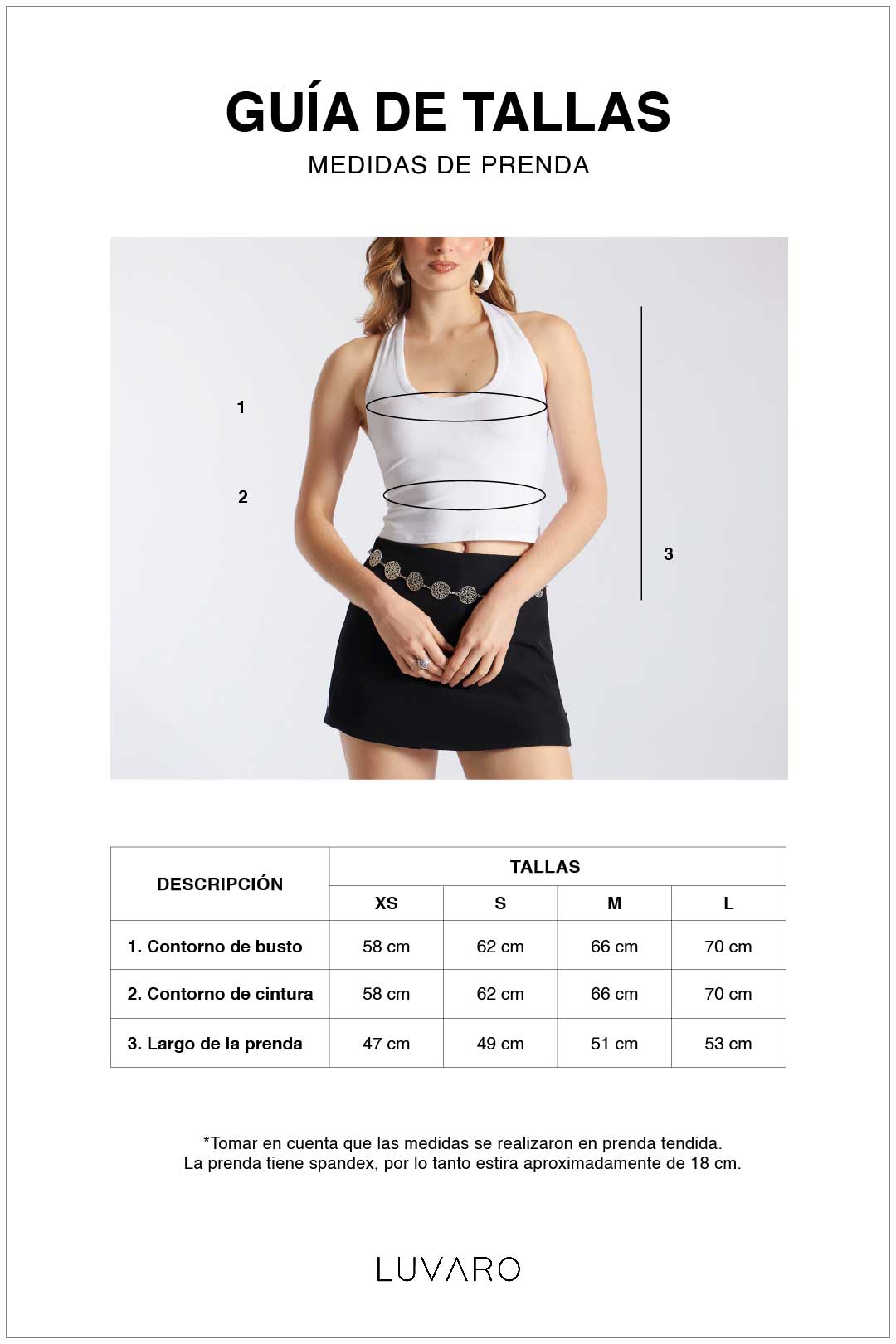 Top Punto Halter Básico - Negro