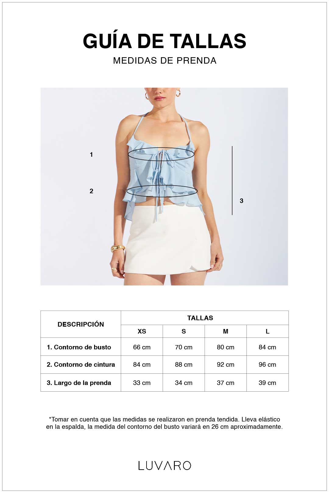 Top Volantes Lazo - Rosado