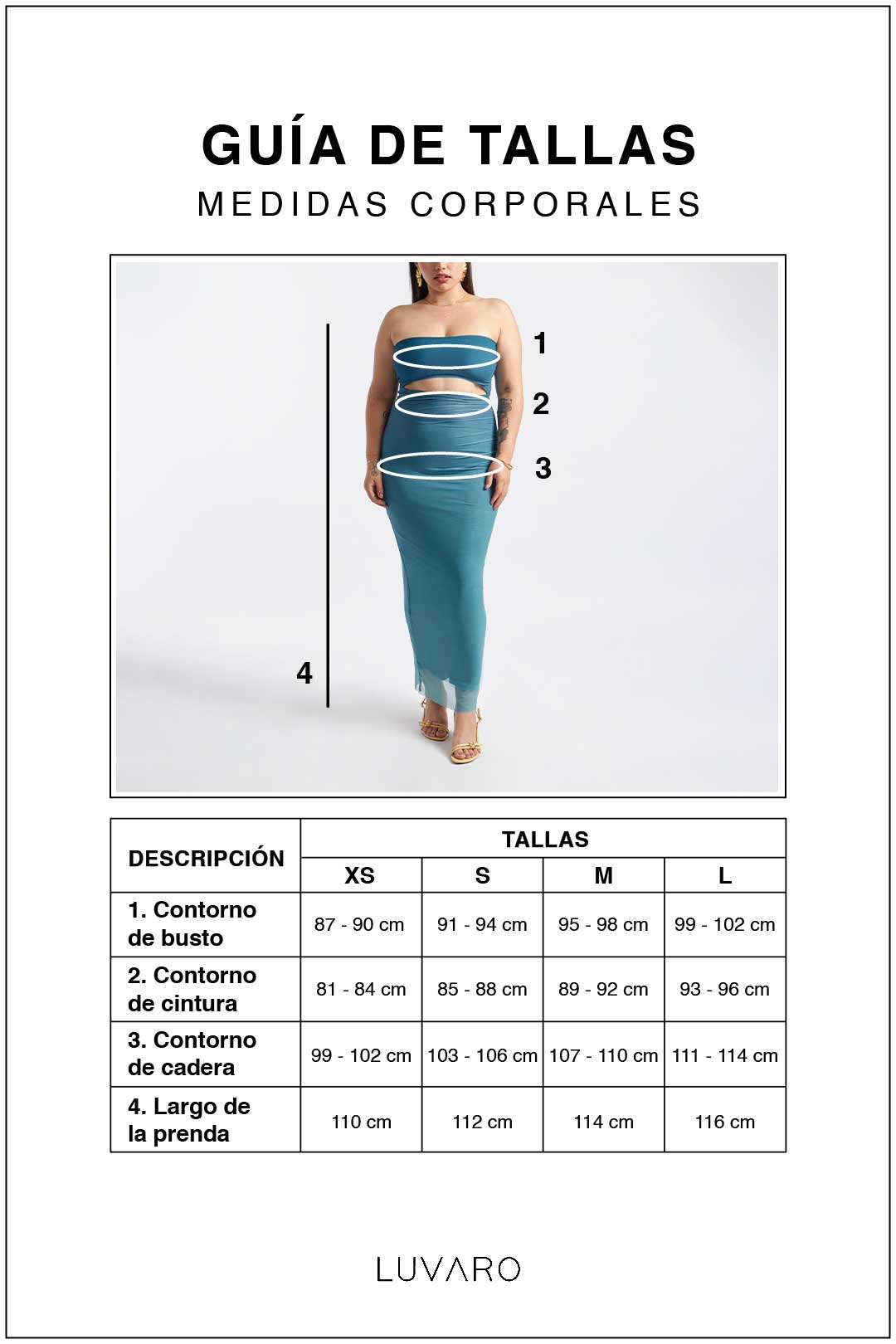 Vestido Capri Ombré - Acero Degradé