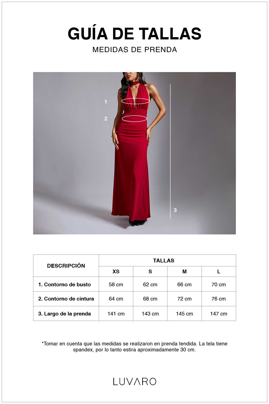 Vestido Halter Lazo - Vino