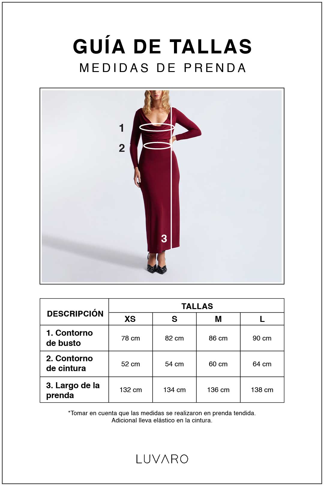 Vestido Largo Caída de Agua - Negro