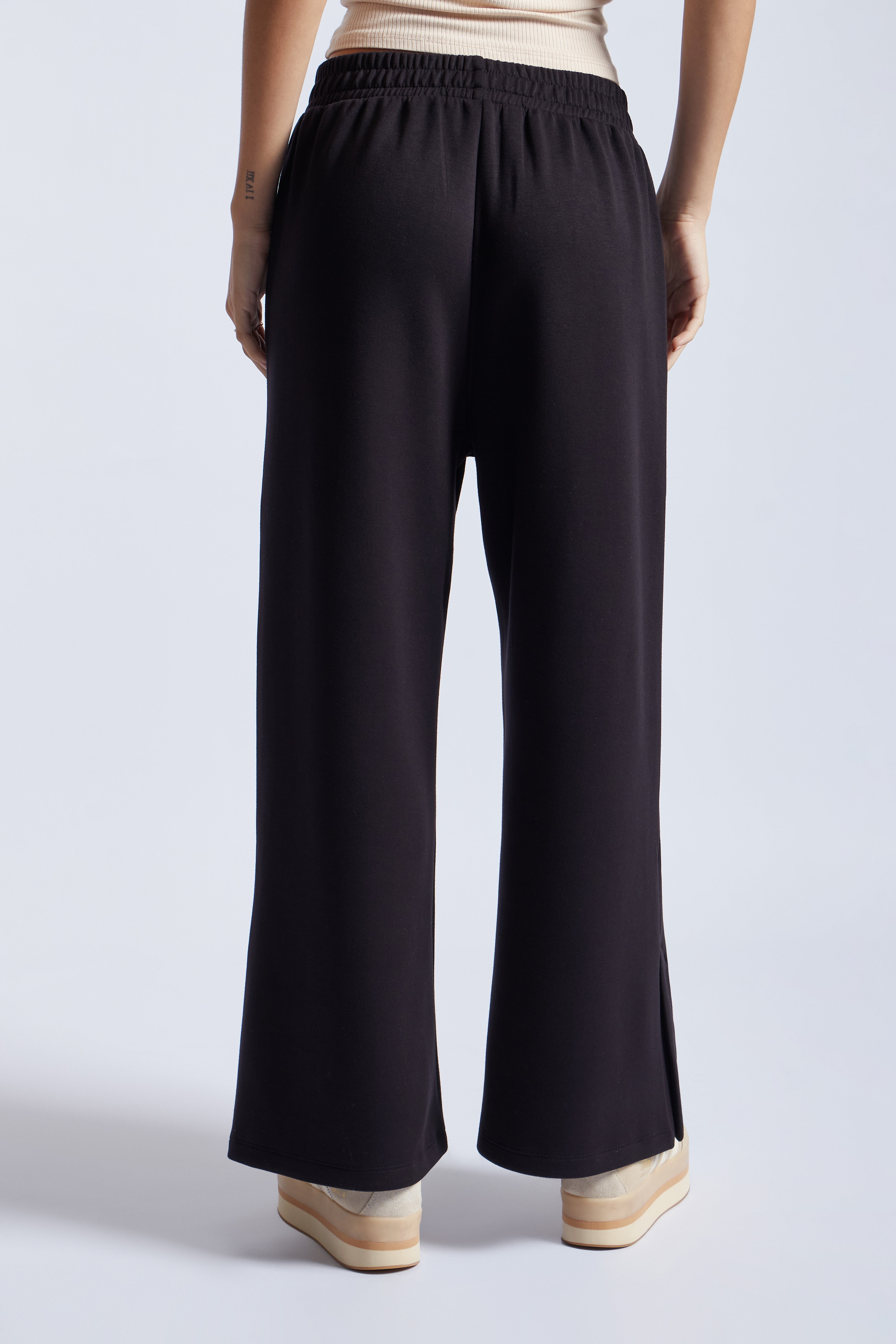 Pantalón Básico Elástico - Negro