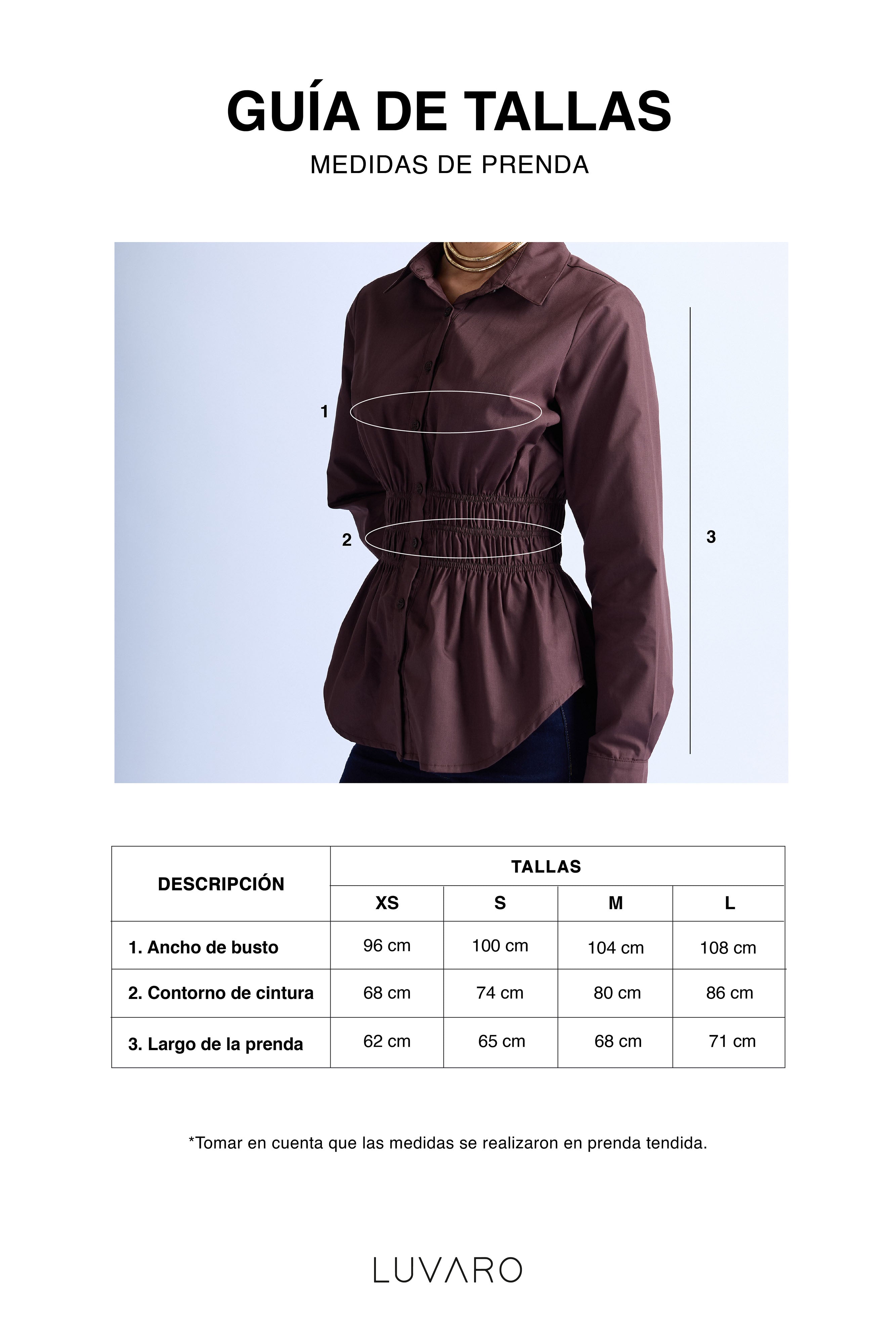 Blusa Clásica Cinturón - Beige