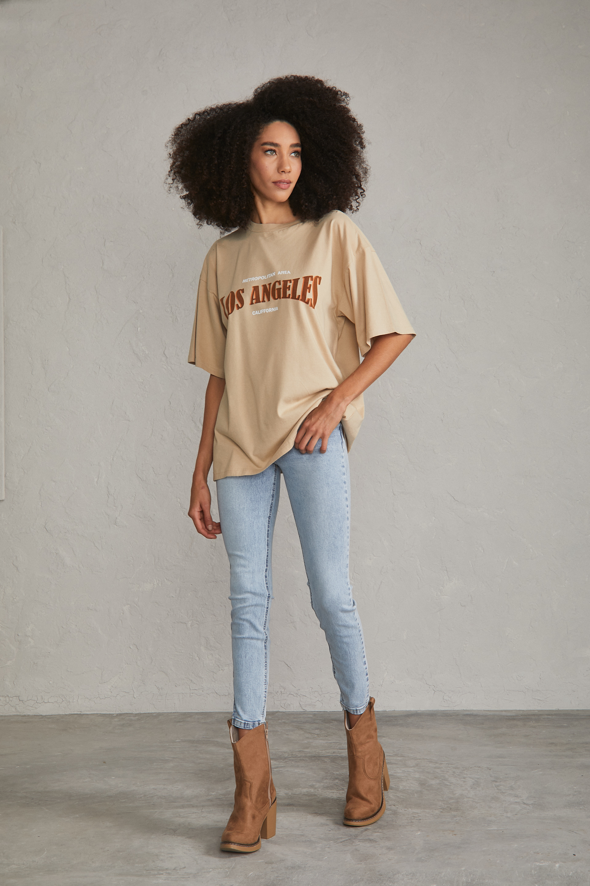 Basic Tee Oversize Print