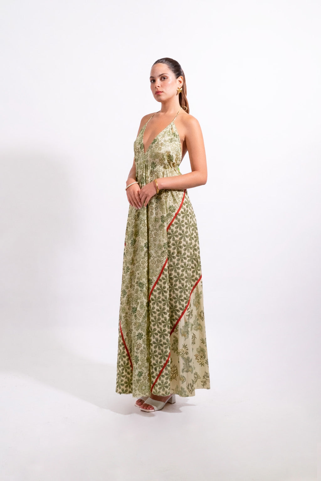 Vestido Indú Bohemio - Verde