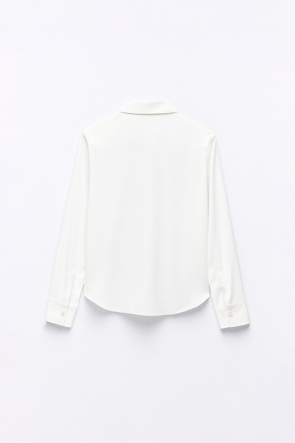 Blusa Básica Satinada - Perla
