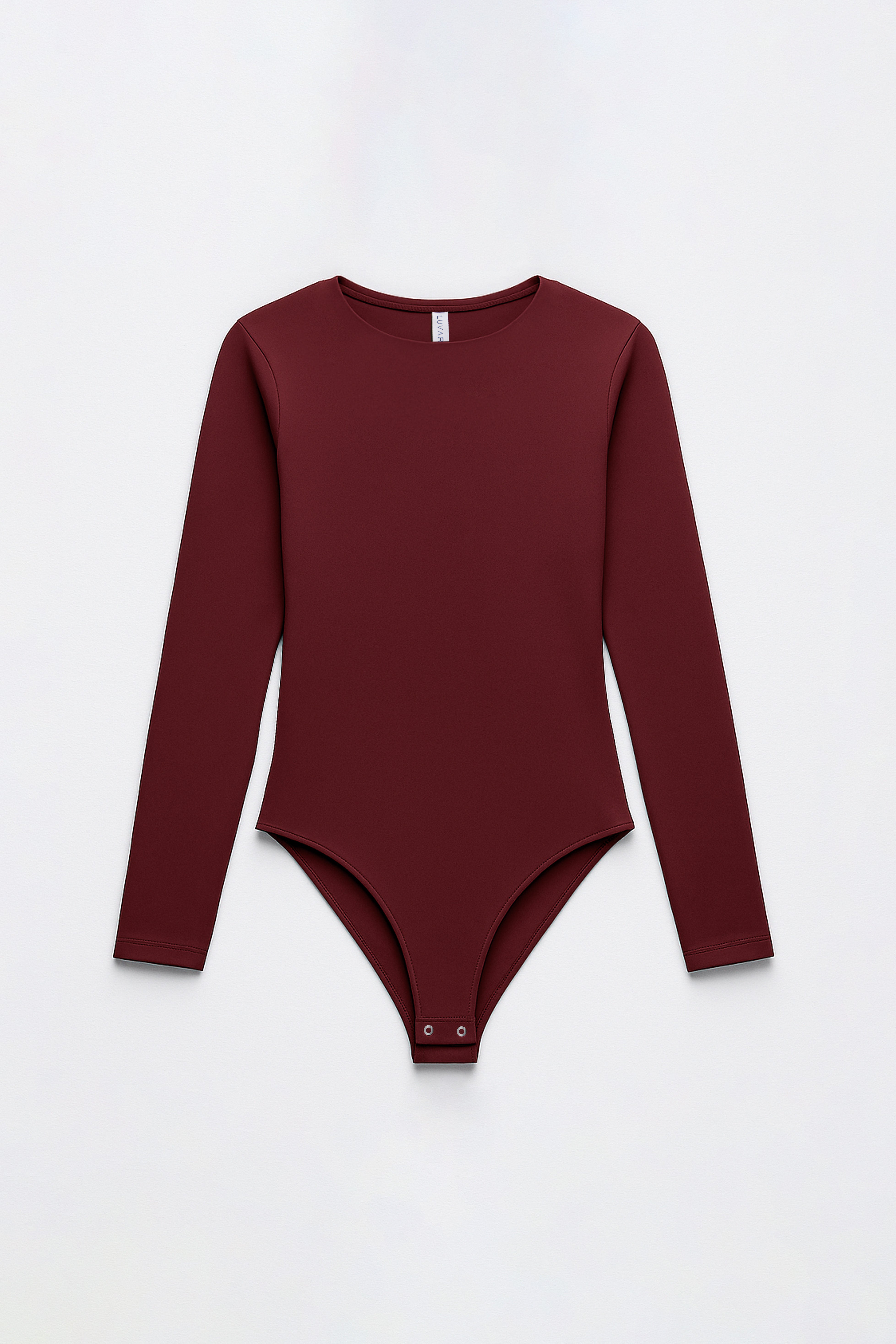 Body Cuello Cerrado - Borgoña