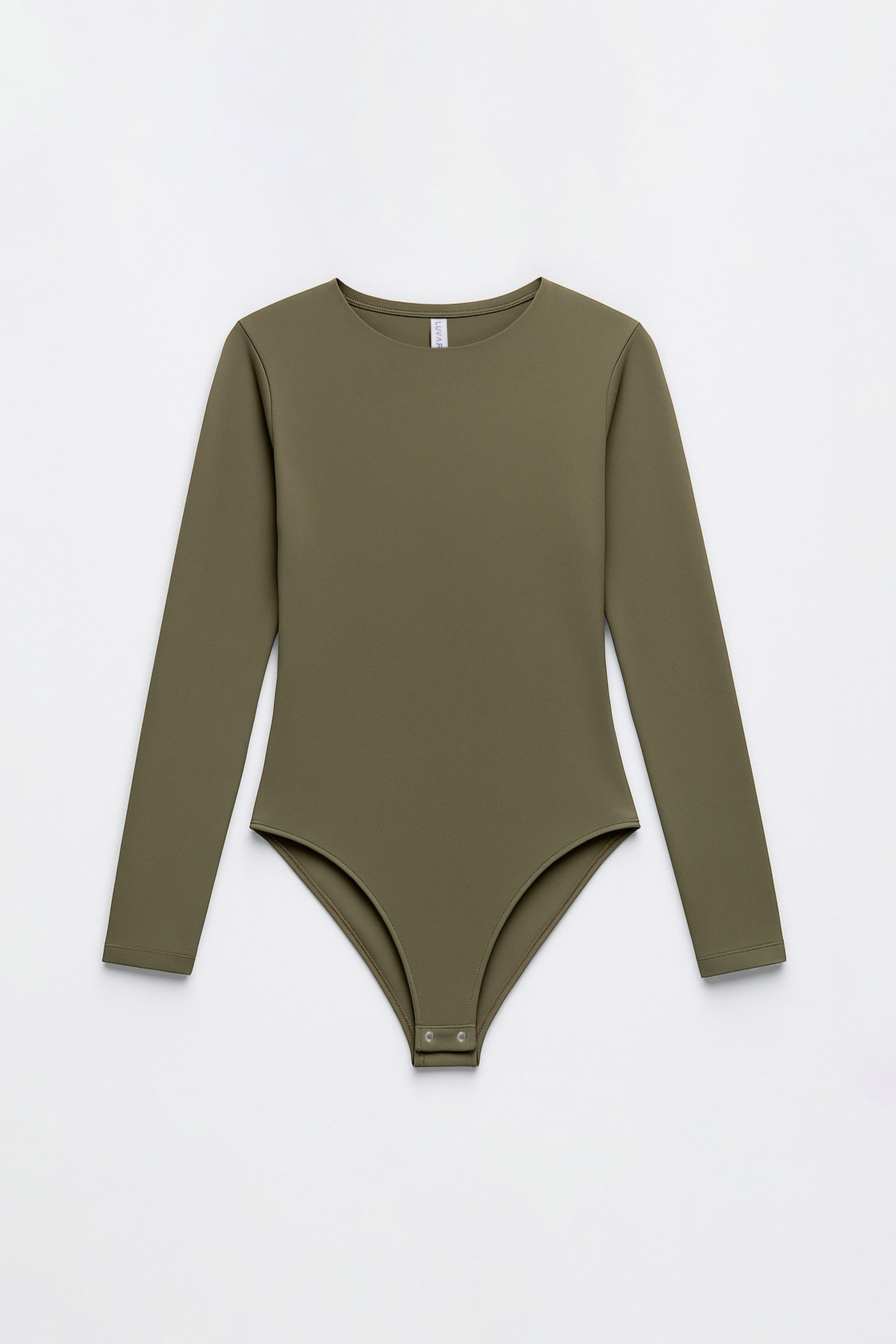 Body Cuello Cerrado - Verde Olivo