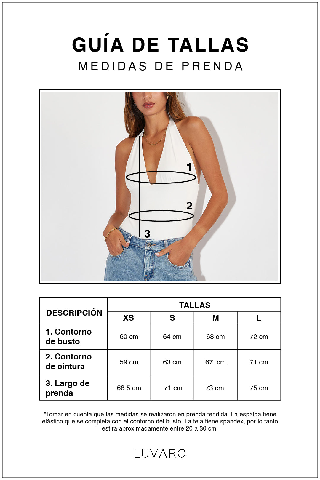 Body Halter Lazo - Chocolate