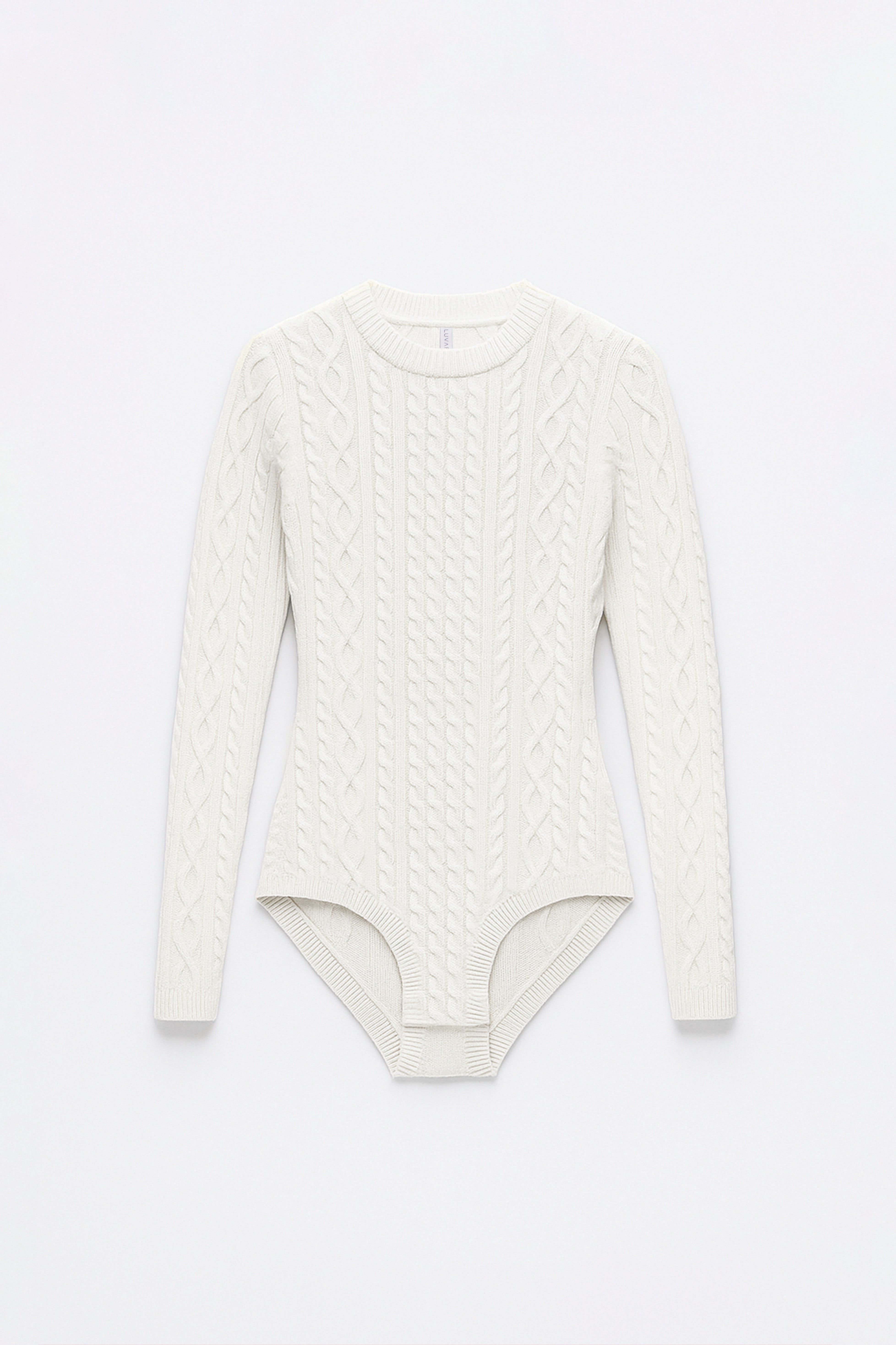 Body Knit Espalda Descubierta - Perla