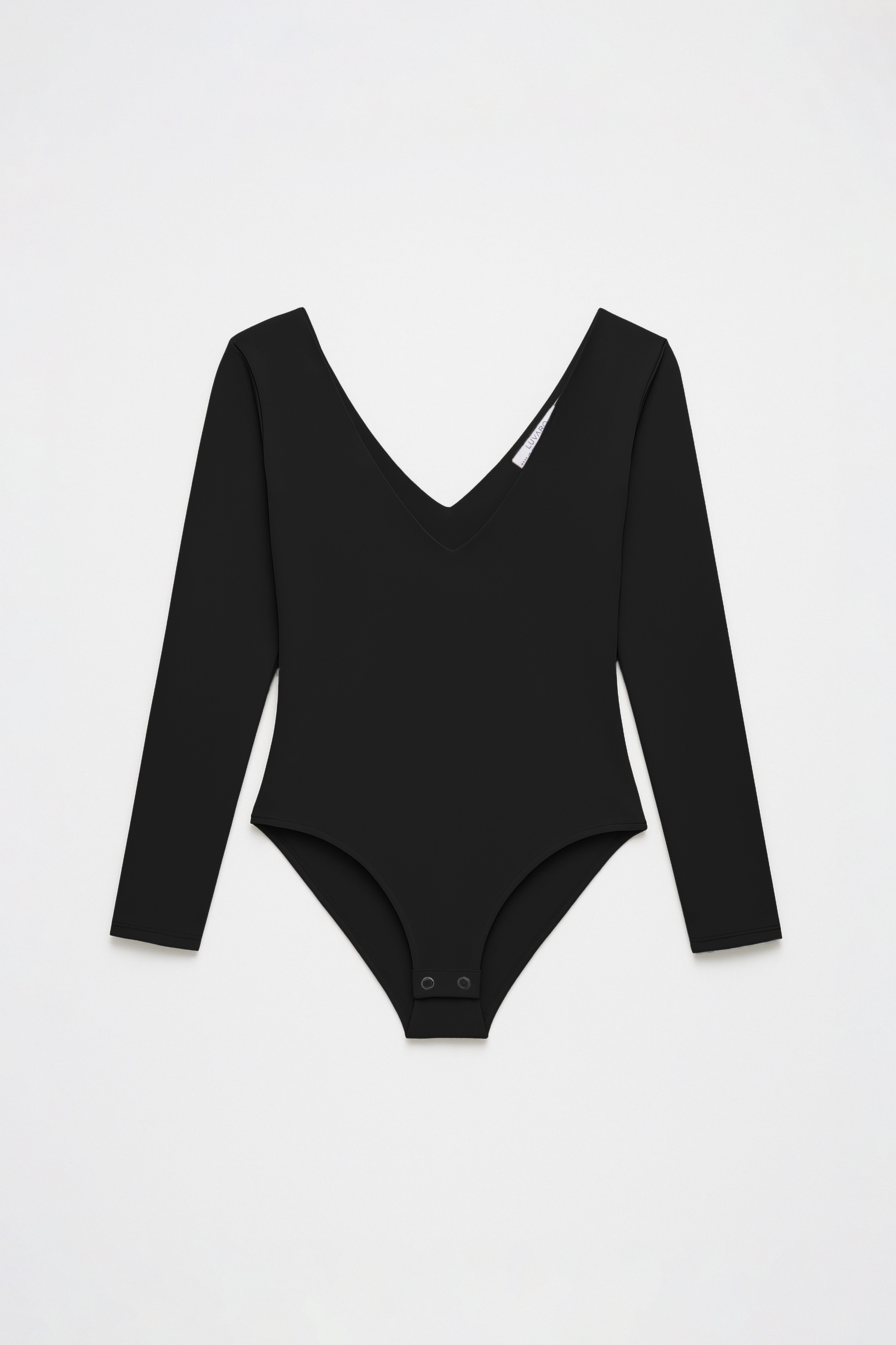 Body Escote V - Negro