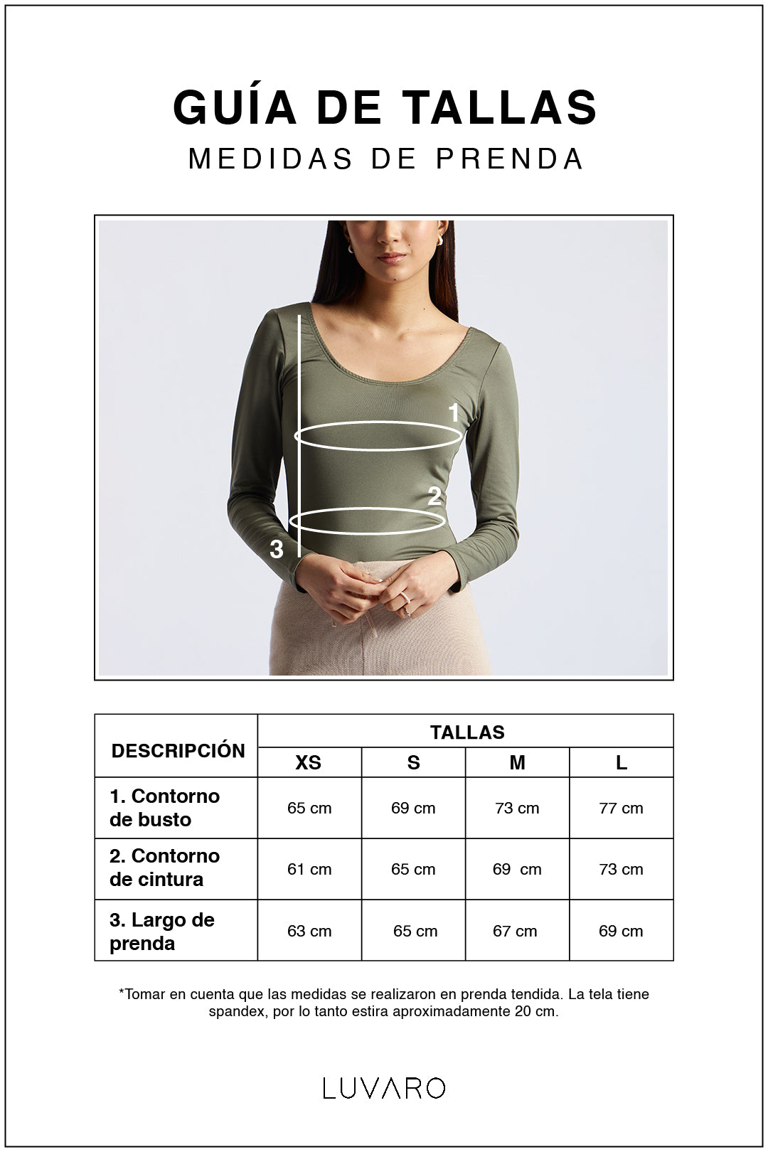 Body Escote Redondo - Verde Olivo