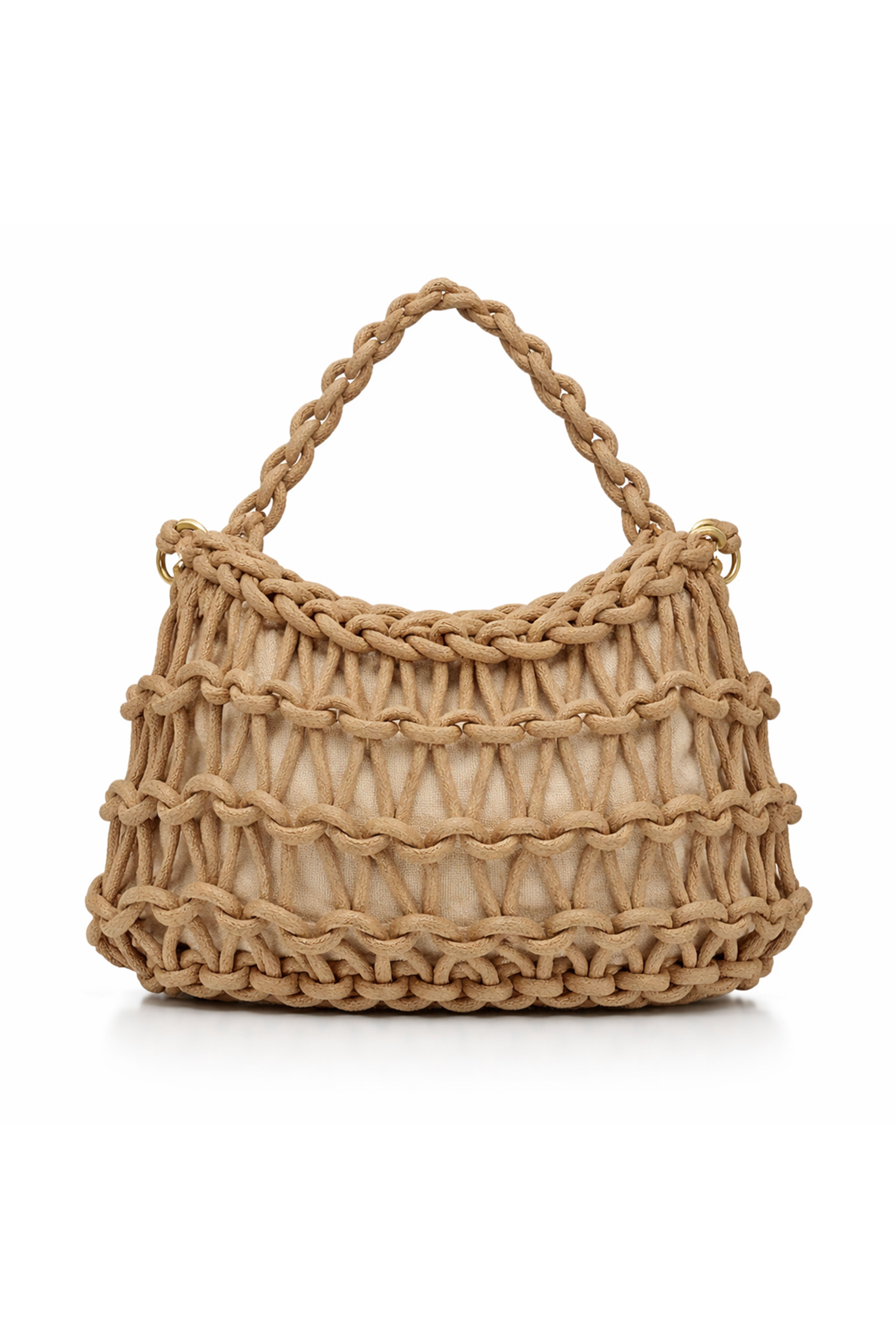 Bolso Trenzado Sol - Natural
