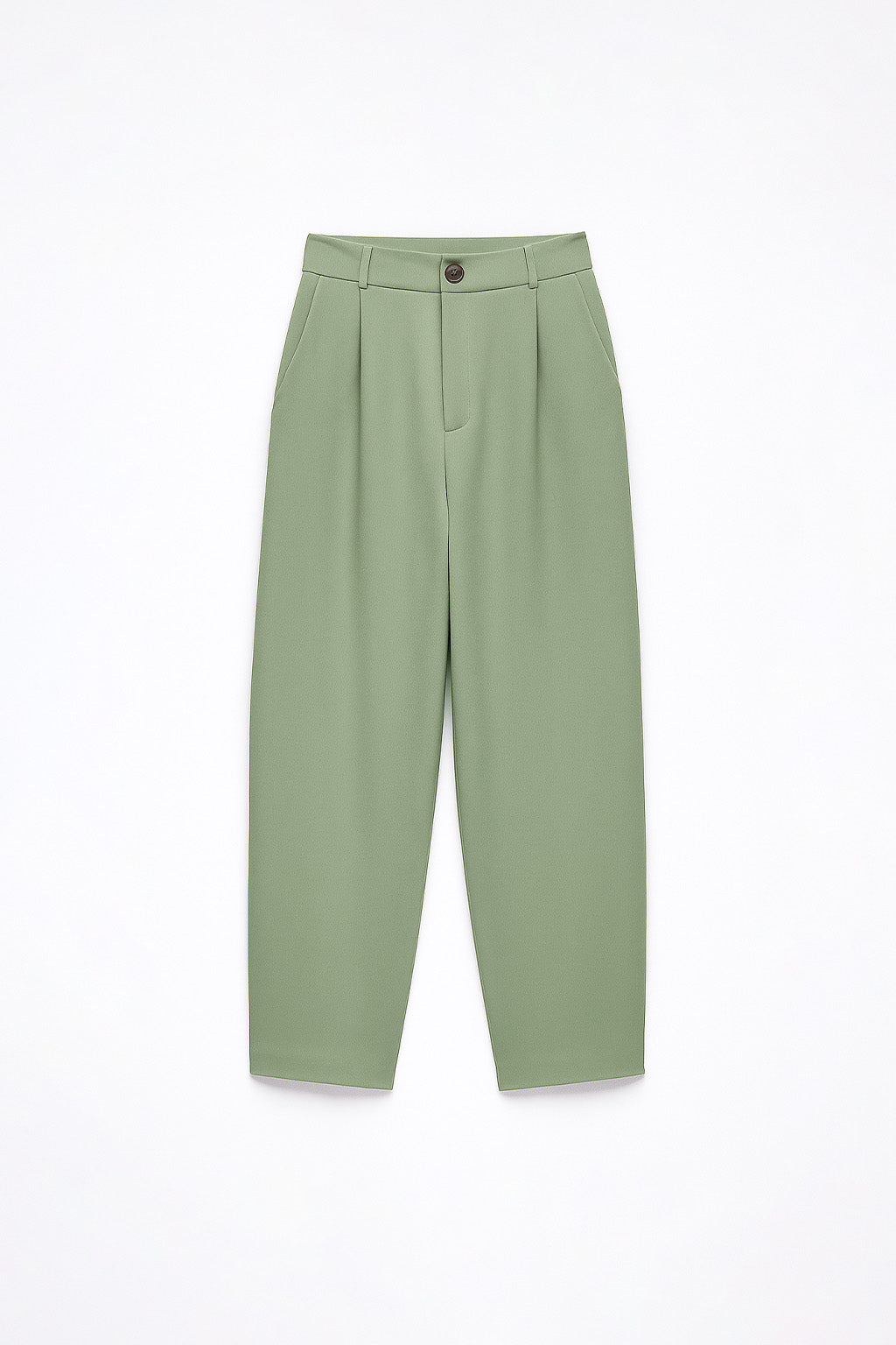 Pantalón Balloon Pinzas - Verde Pistacho