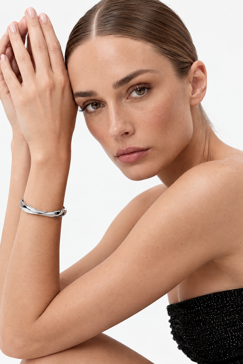 Pulsera Liso B Varios - foto en modelo 2