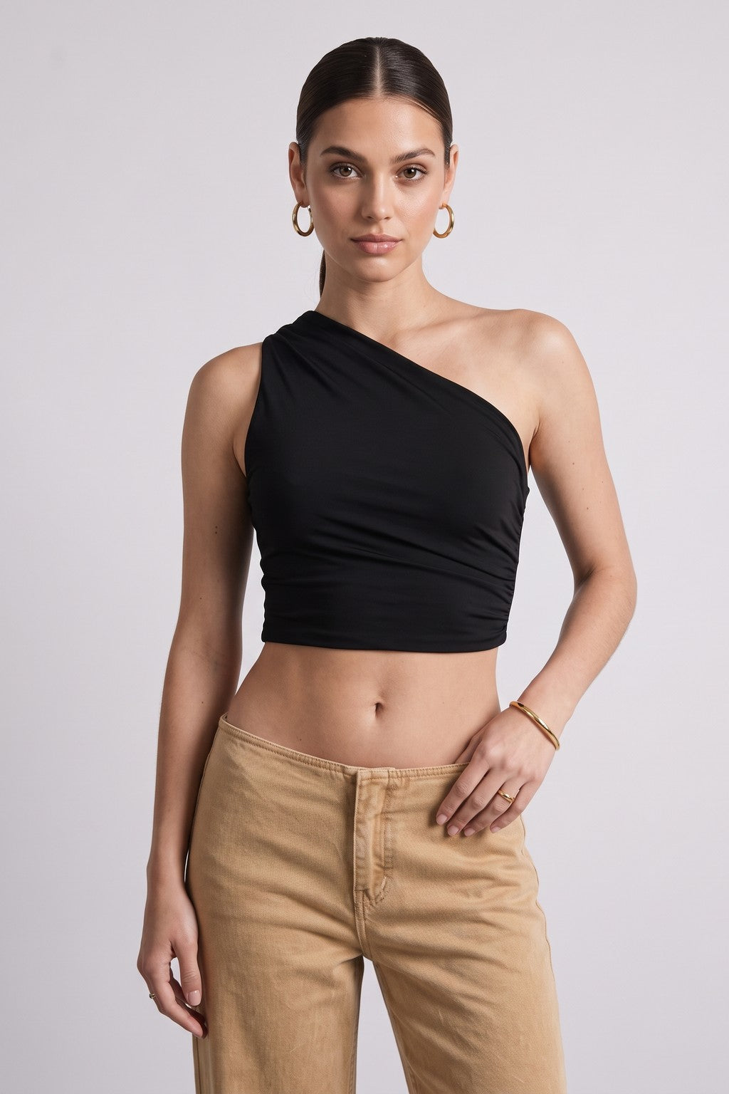 Top Amatista - Negro