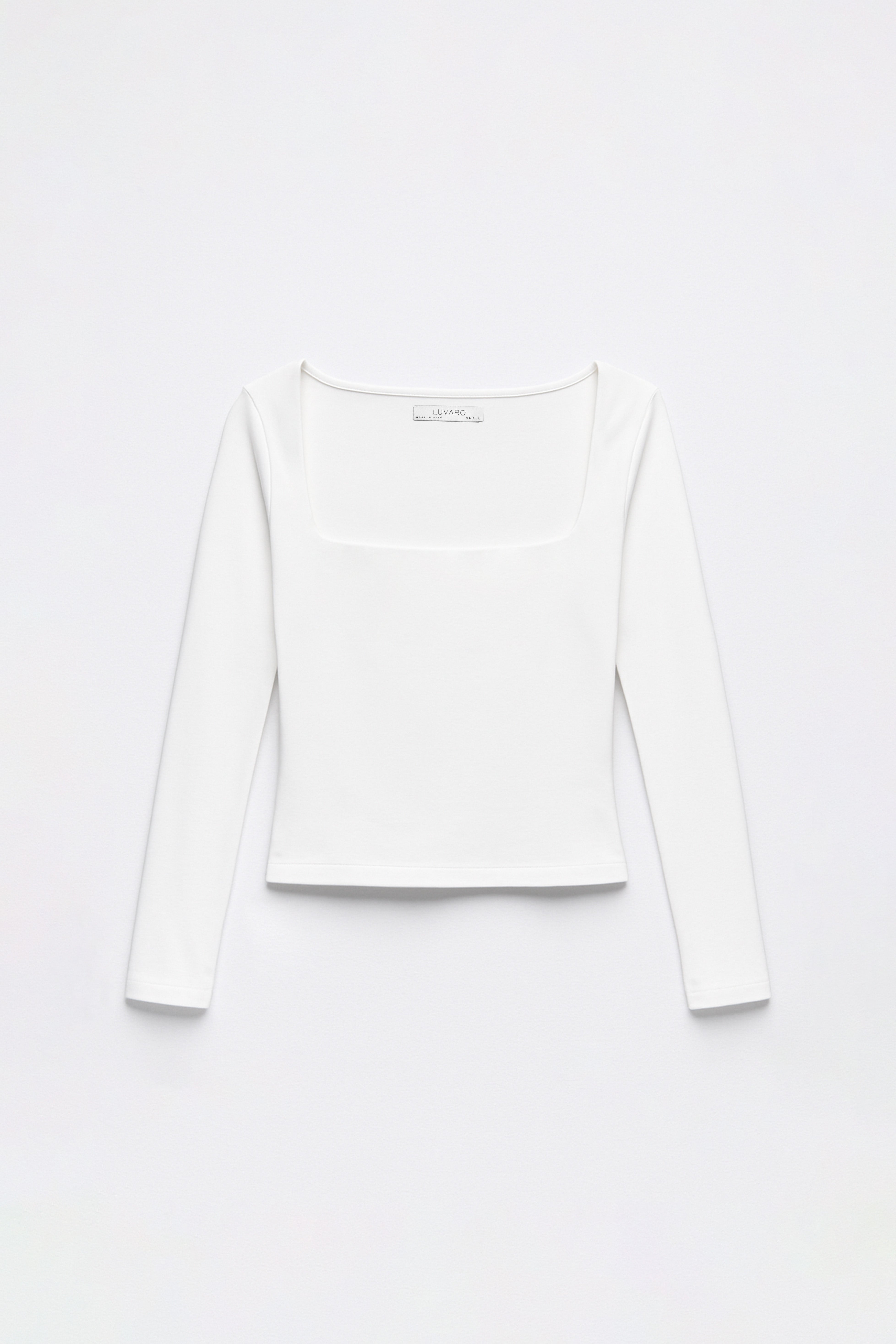 Top Escote Cuadrado - Perla