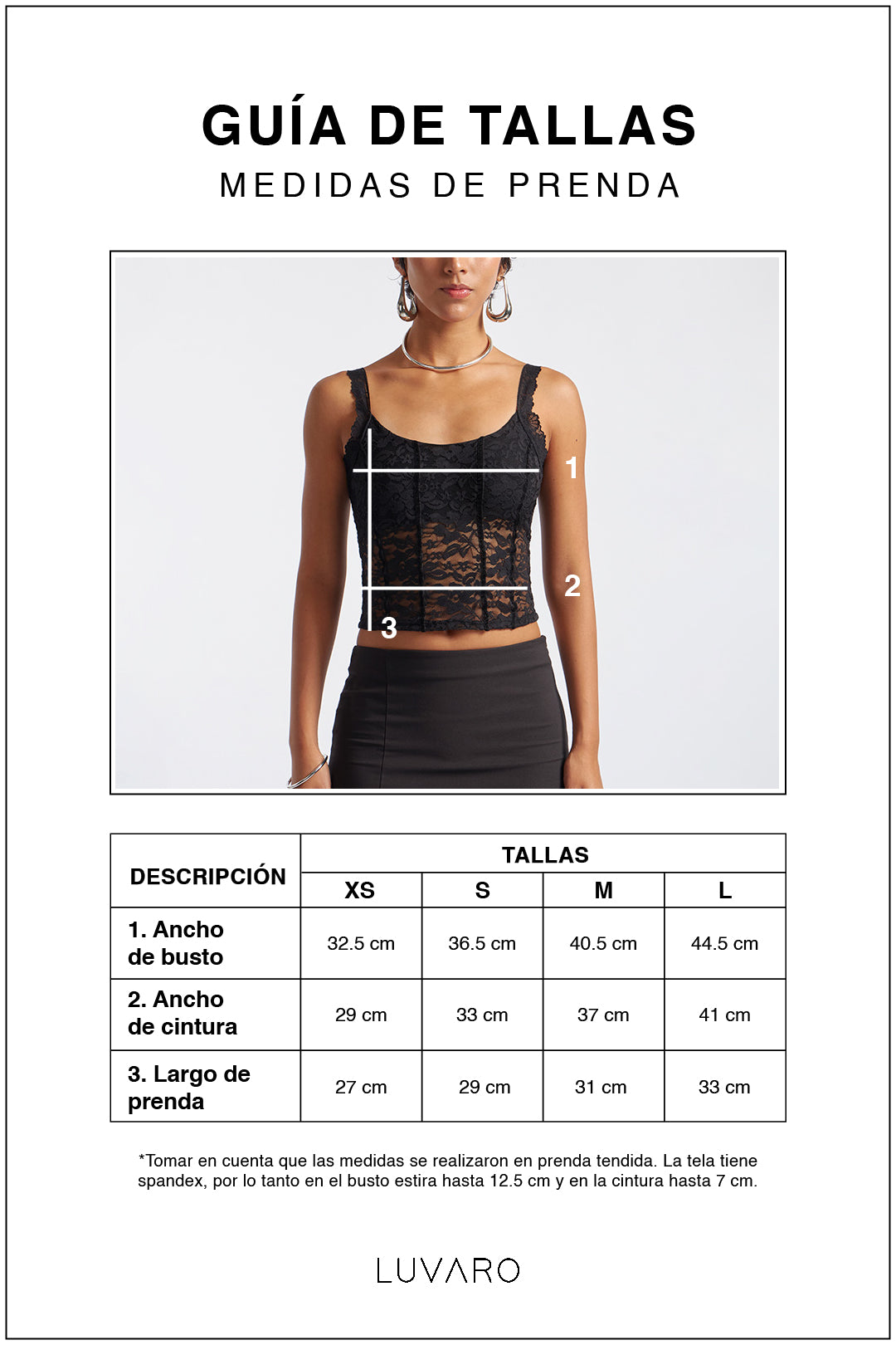 Top Básico Encaje - Perla