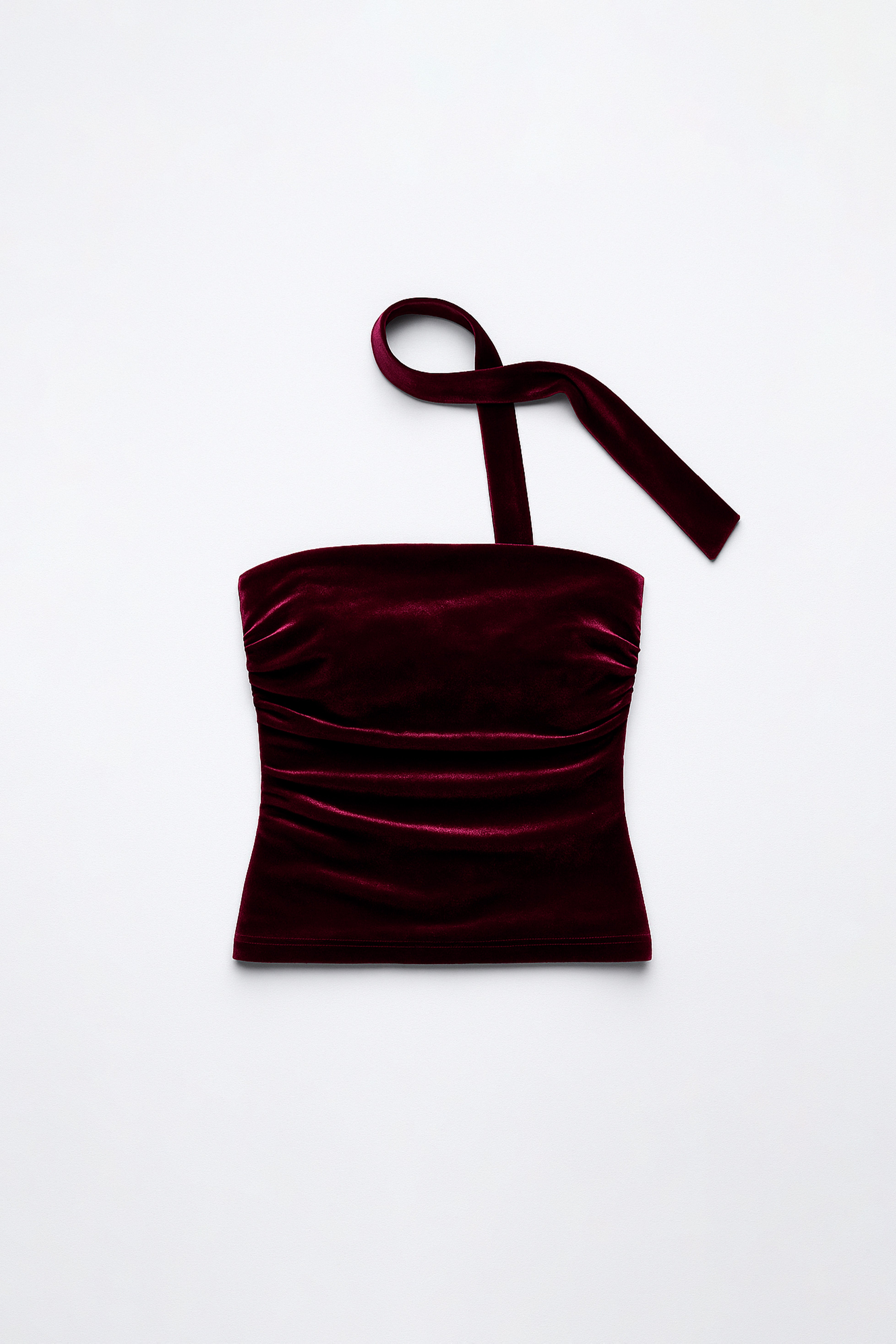 Top Velvet Fular - Vino