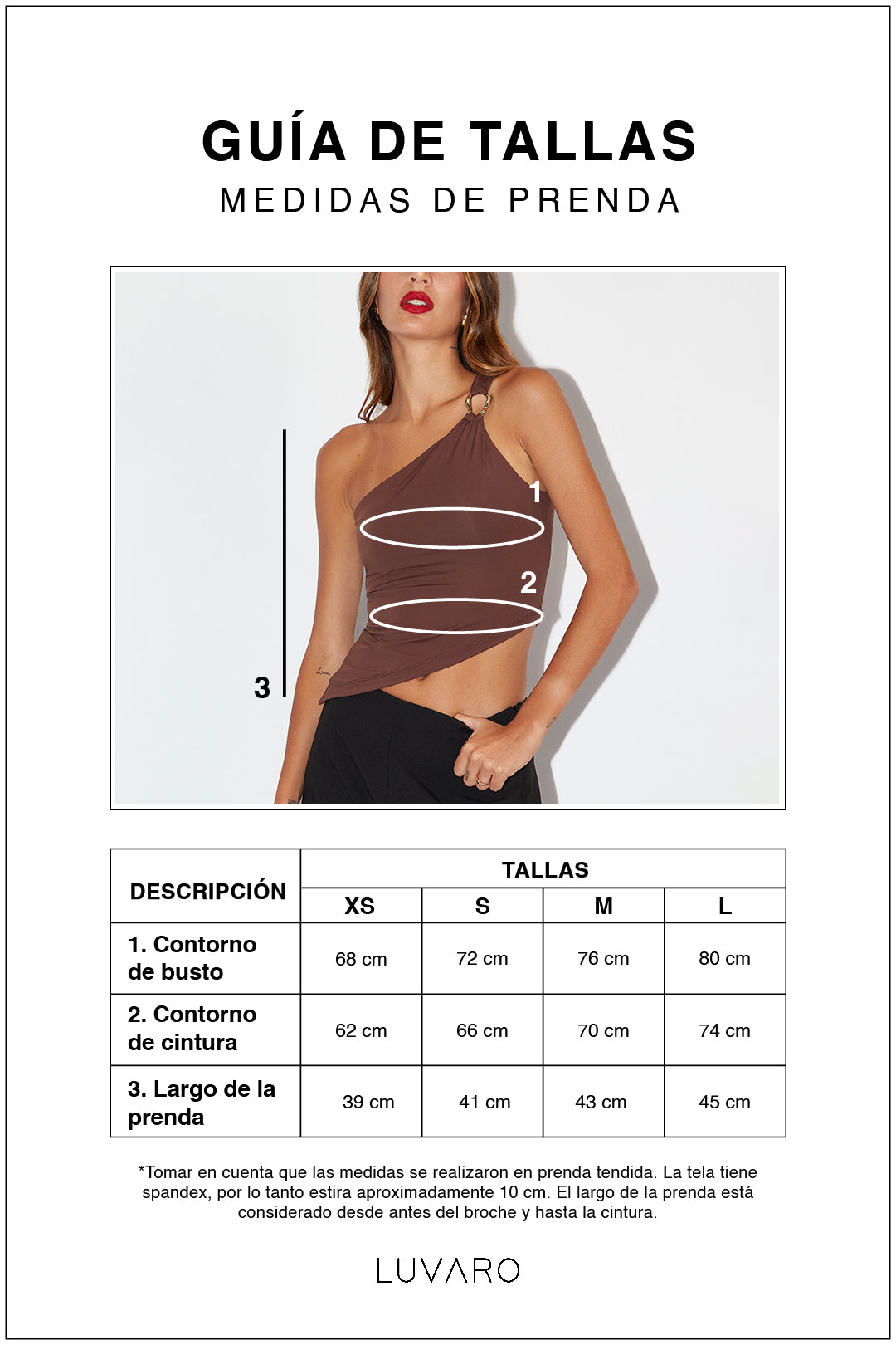 Top Asimétrico Broche - Perla