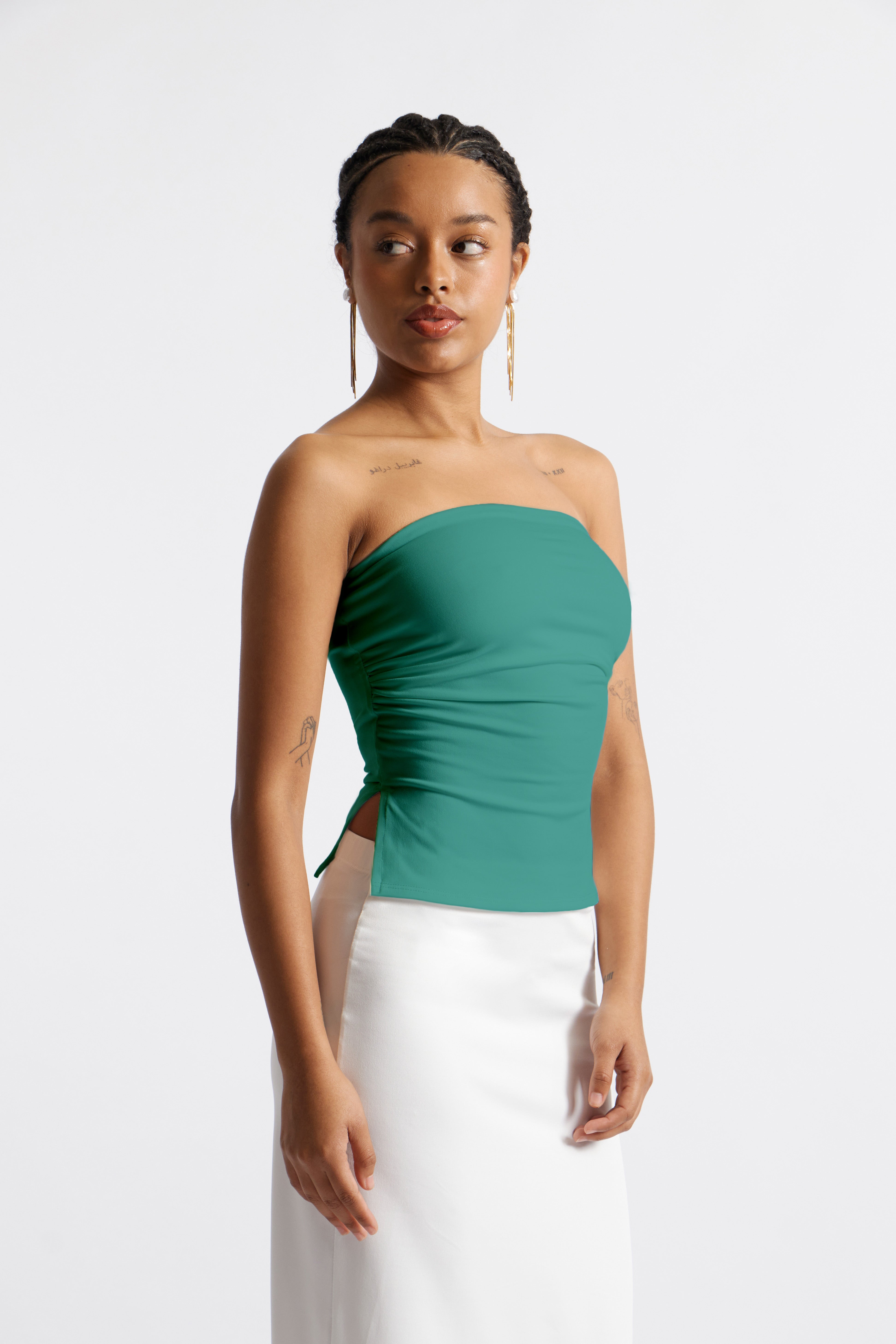 Top Strapples Recto - Verde Jade