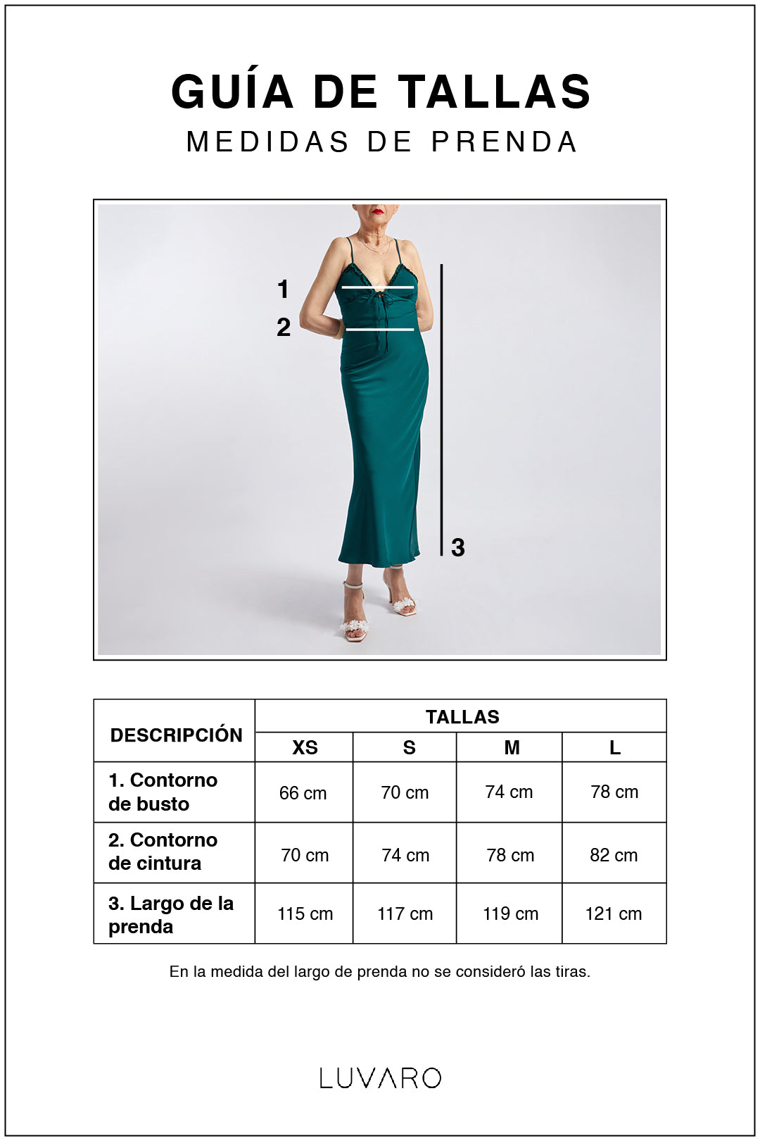 Vestido Satinado Lencero - Negro