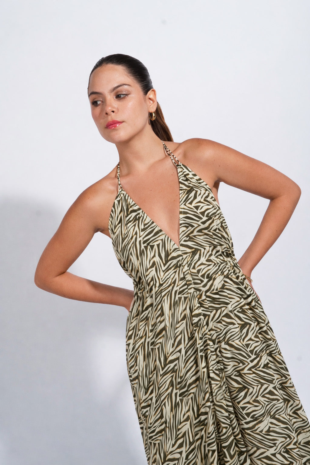Vestido Tropical -Verde