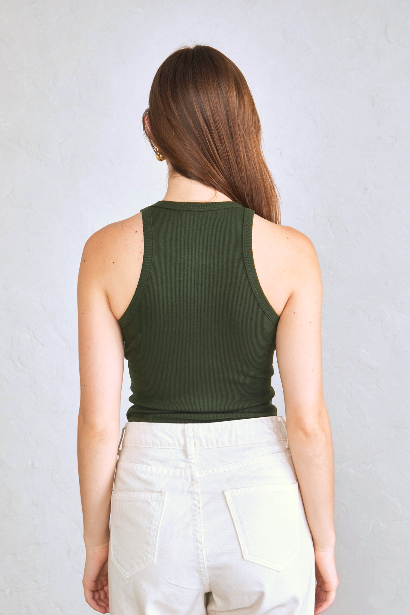 Top Mandy - Verde militar