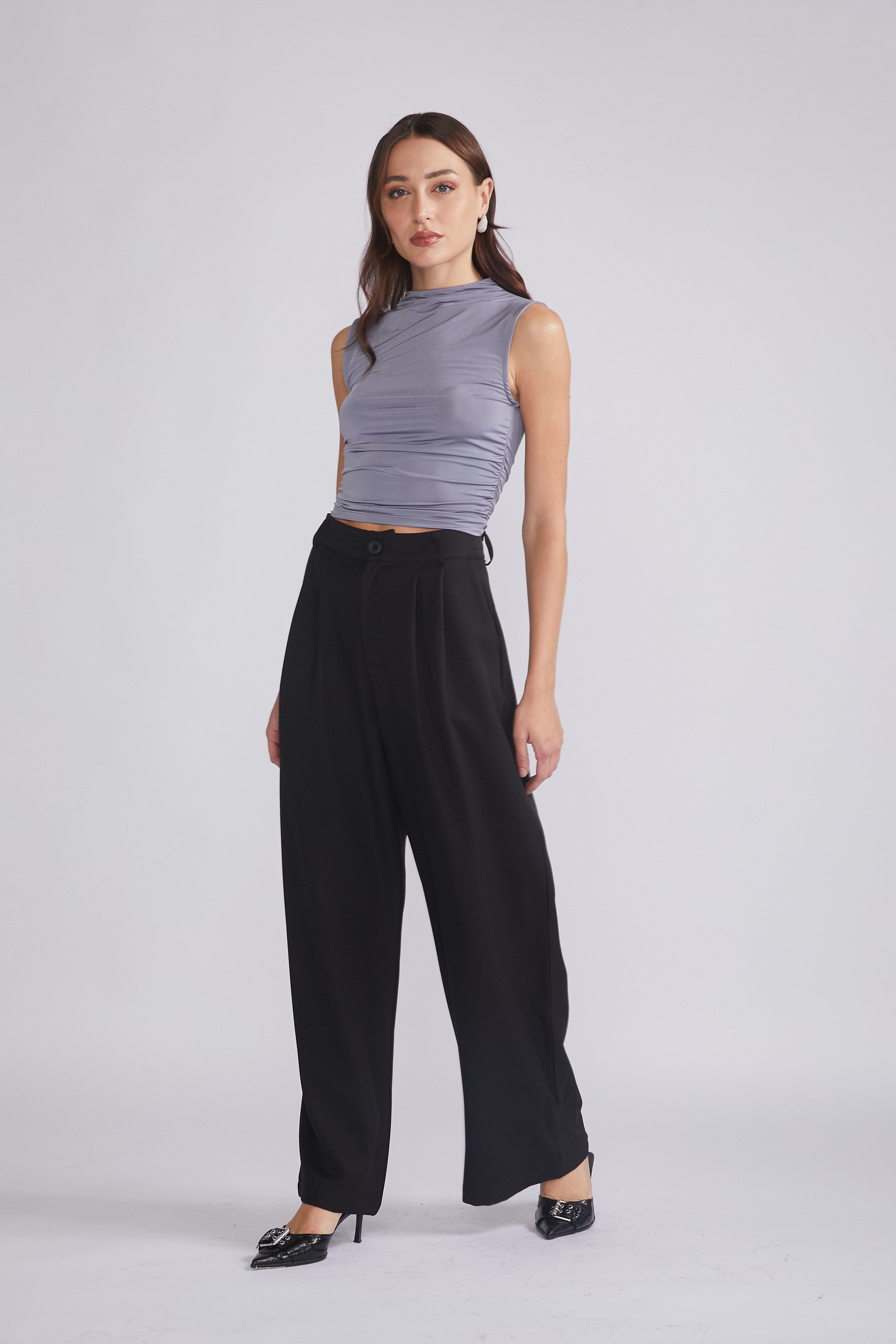 Top Lula - Gris