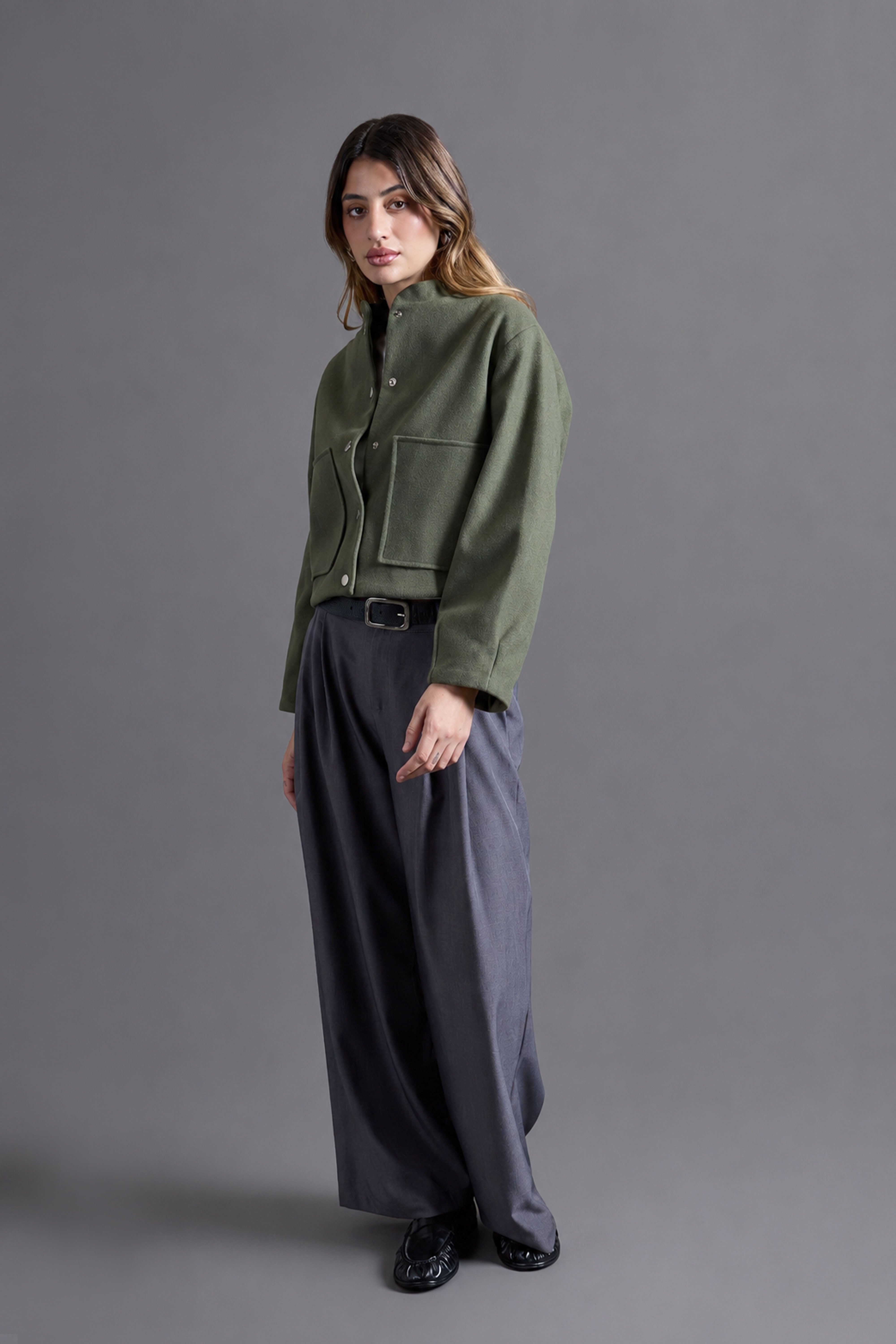 Casaca Bomber - Verde